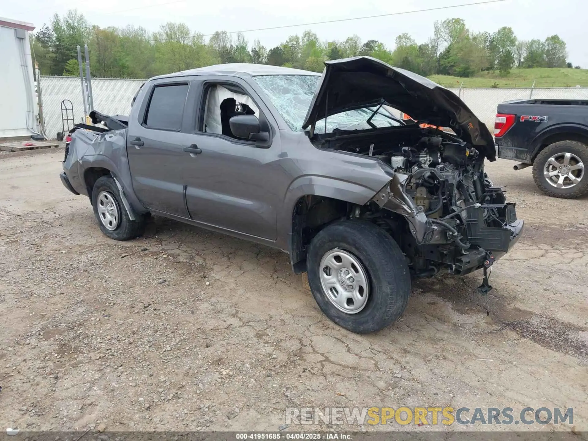 1 Photograph of a damaged car 1N6ED1EJ9NN610701 NISSAN FRONTIER 2022