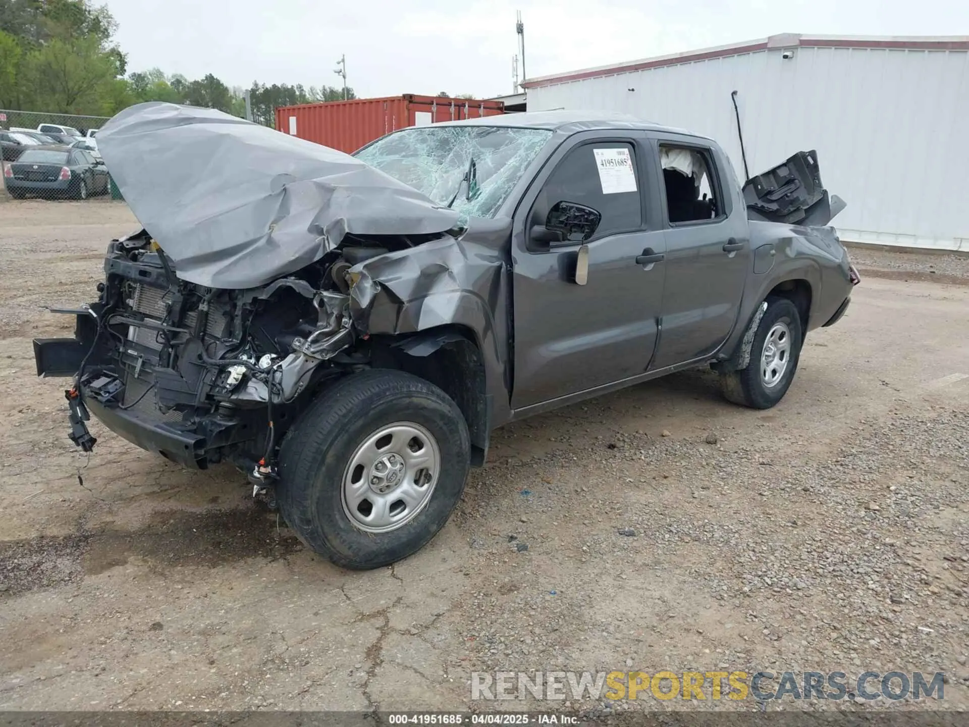 2 Photograph of a damaged car 1N6ED1EJ9NN610701 NISSAN FRONTIER 2022