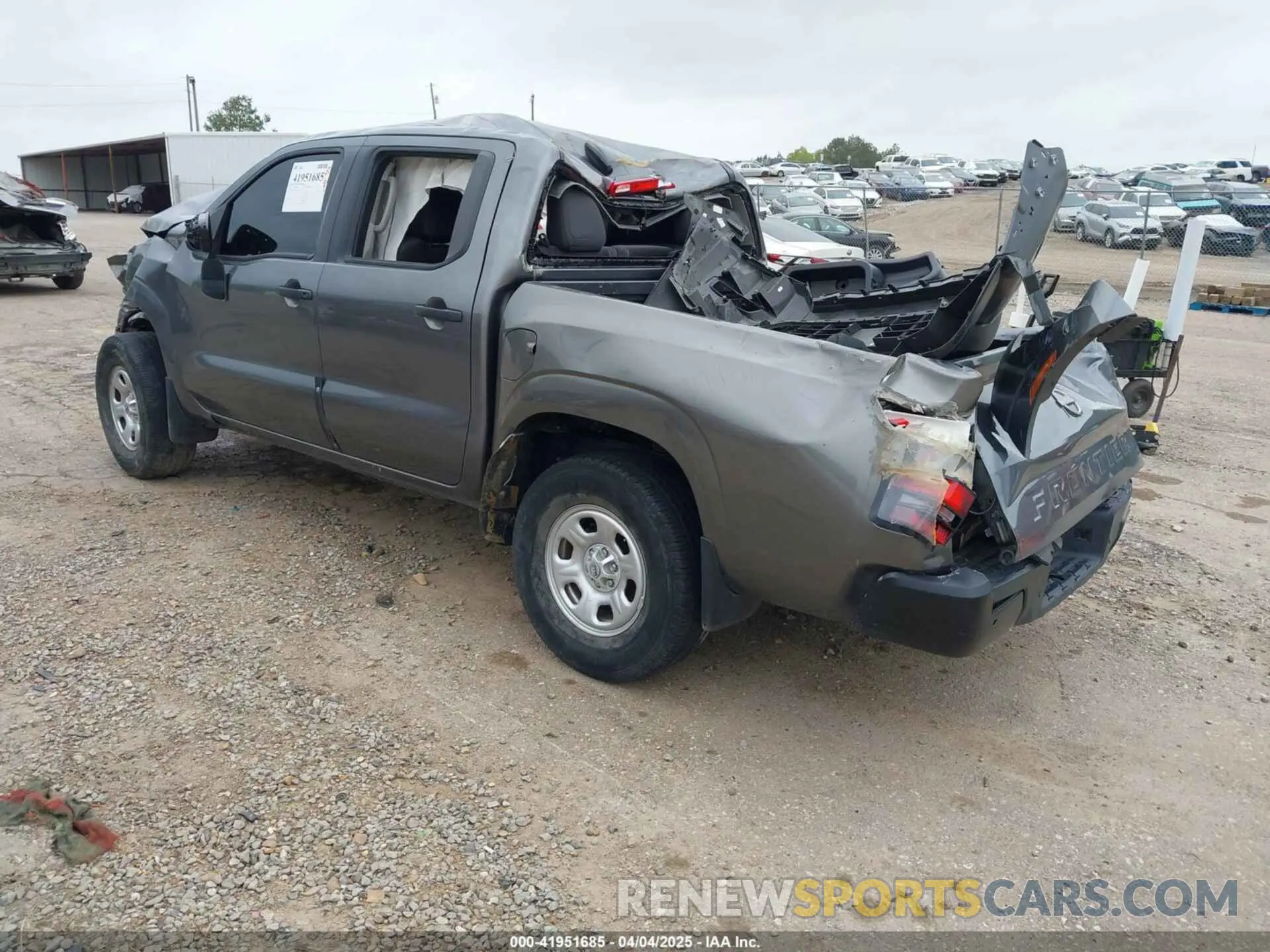3 Photograph of a damaged car 1N6ED1EJ9NN610701 NISSAN FRONTIER 2022