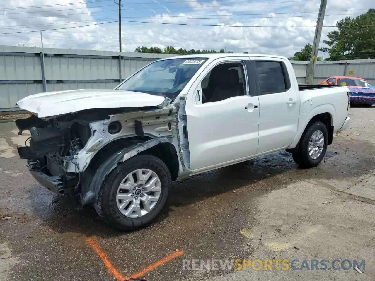 1 Photograph of a damaged car 1N6ED1EJ9NN612531 NISSAN FRONTIER 2022