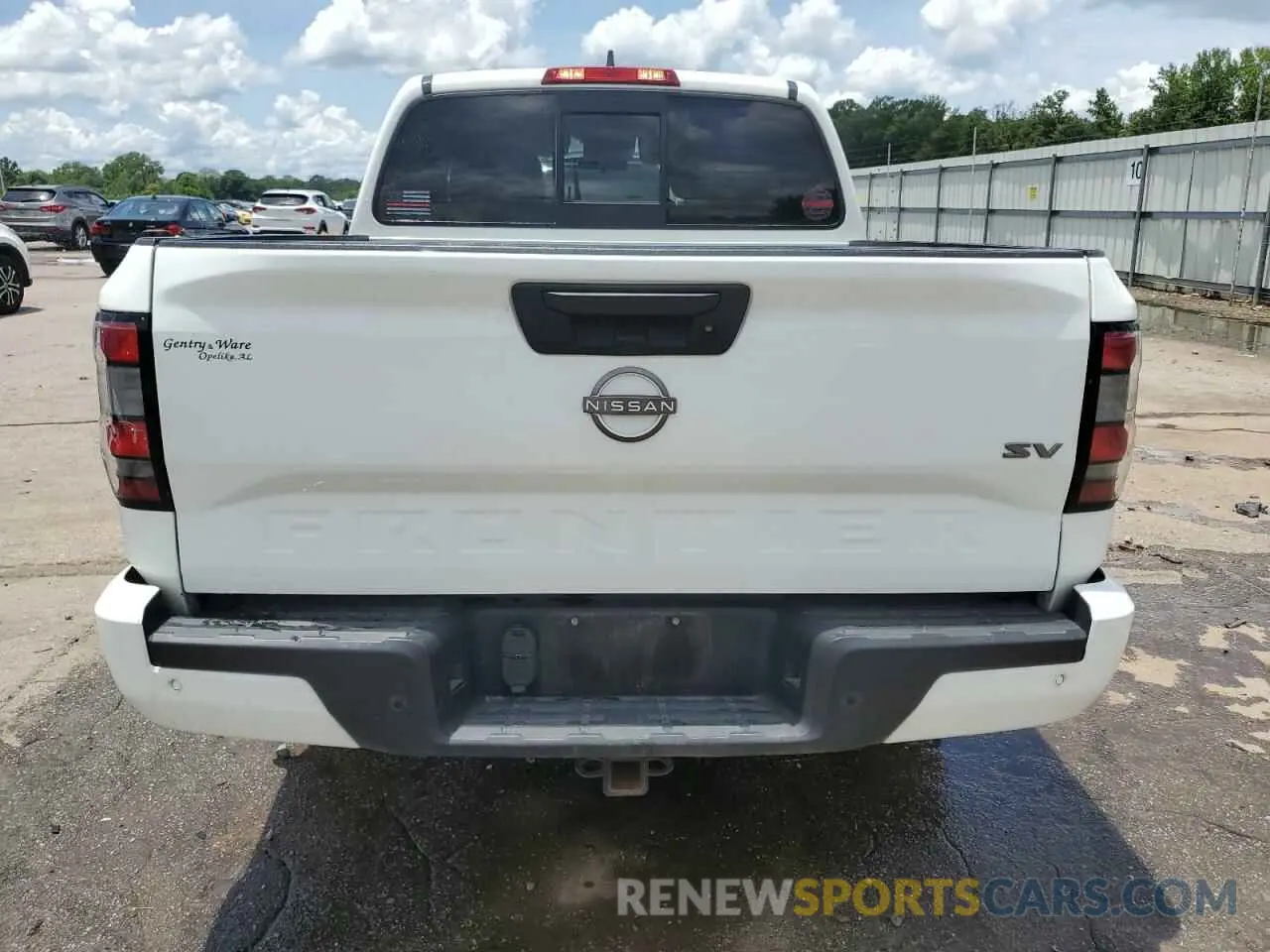 6 Photograph of a damaged car 1N6ED1EJ9NN612531 NISSAN FRONTIER 2022