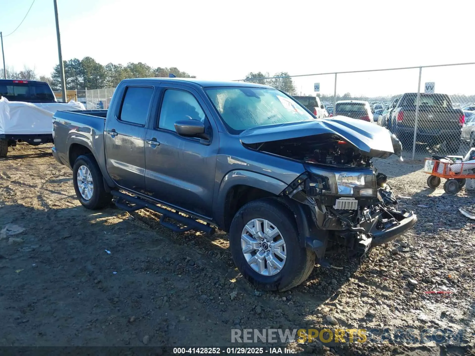 1 Photograph of a damaged car 1N6ED1EJ9NN637574 NISSAN FRONTIER 2022