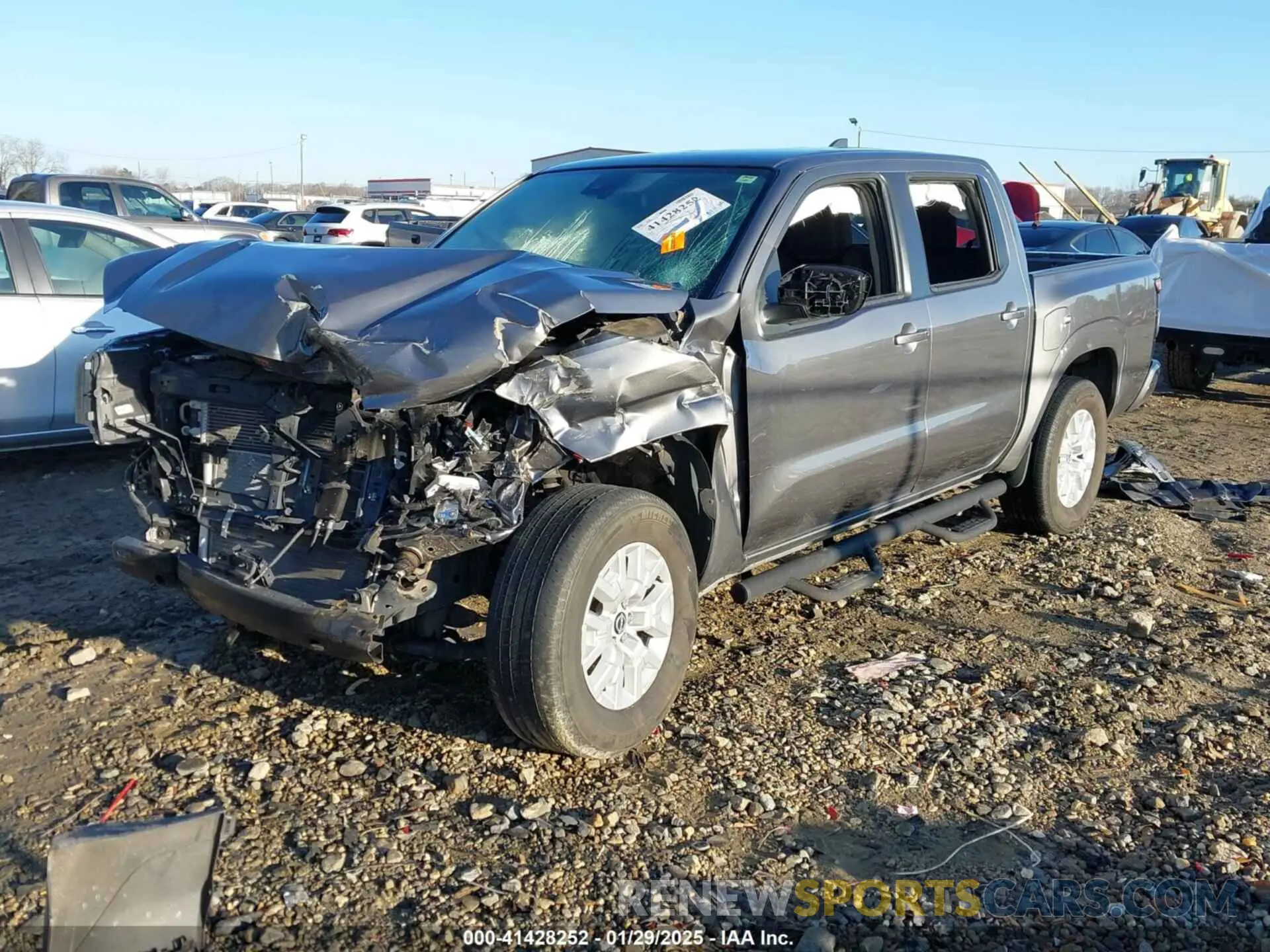 2 Photograph of a damaged car 1N6ED1EJ9NN637574 NISSAN FRONTIER 2022