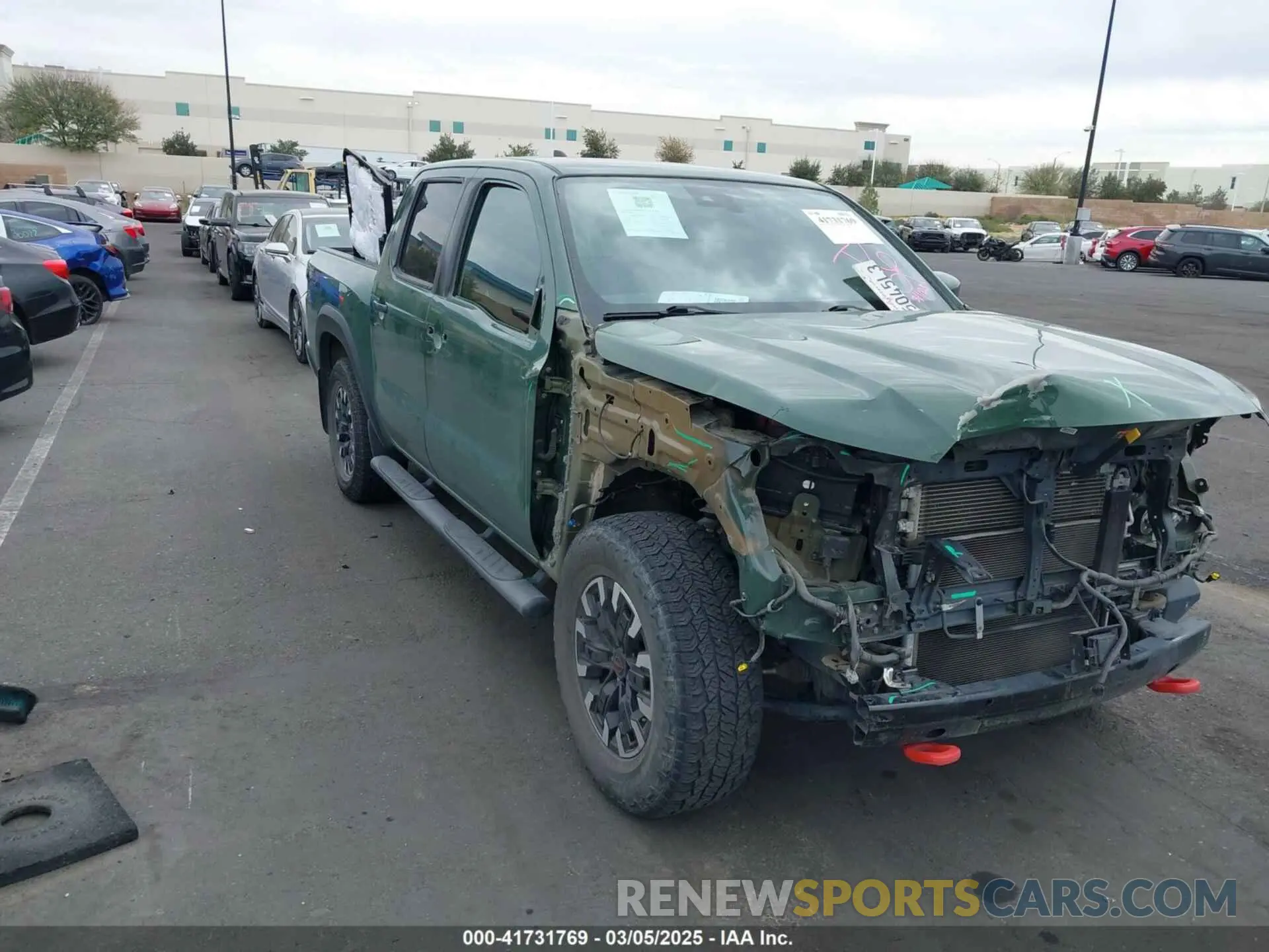 1 Photograph of a damaged car 1N6ED1EJ9NN644248 NISSAN FRONTIER 2022