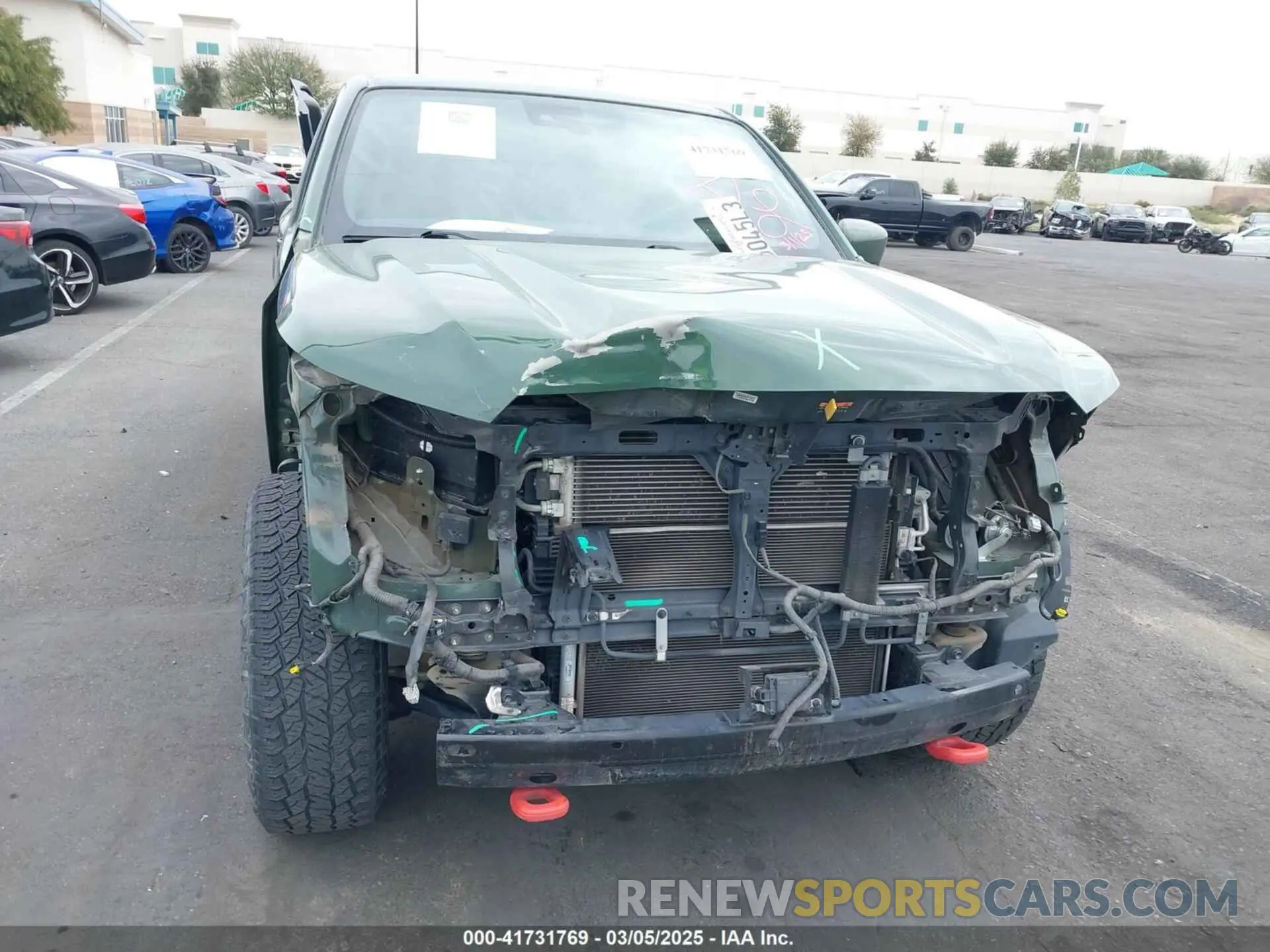6 Photograph of a damaged car 1N6ED1EJ9NN644248 NISSAN FRONTIER 2022