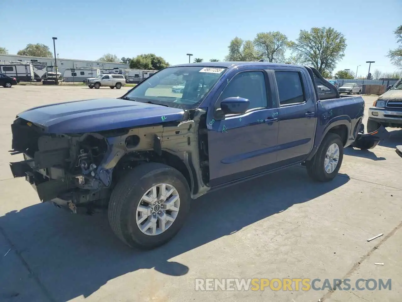1 Photograph of a damaged car 1N6ED1EJ9NN651877 NISSAN FRONTIER 2022