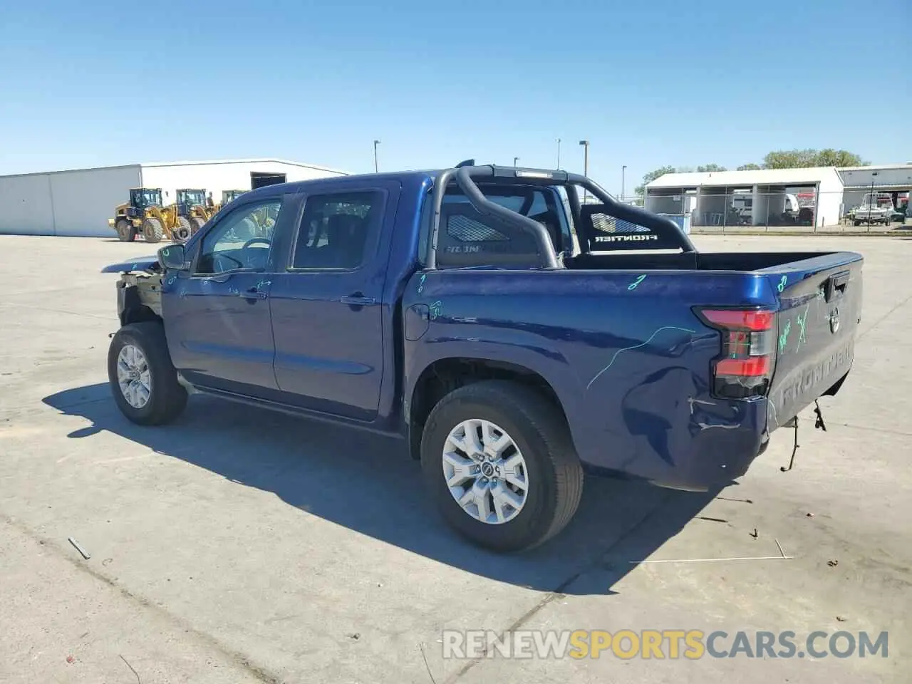 2 Photograph of a damaged car 1N6ED1EJ9NN651877 NISSAN FRONTIER 2022