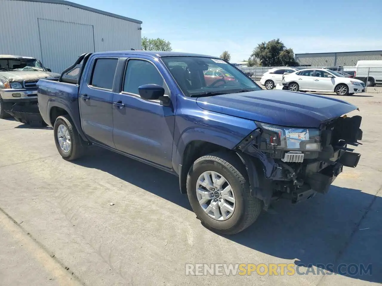 4 Photograph of a damaged car 1N6ED1EJ9NN651877 NISSAN FRONTIER 2022