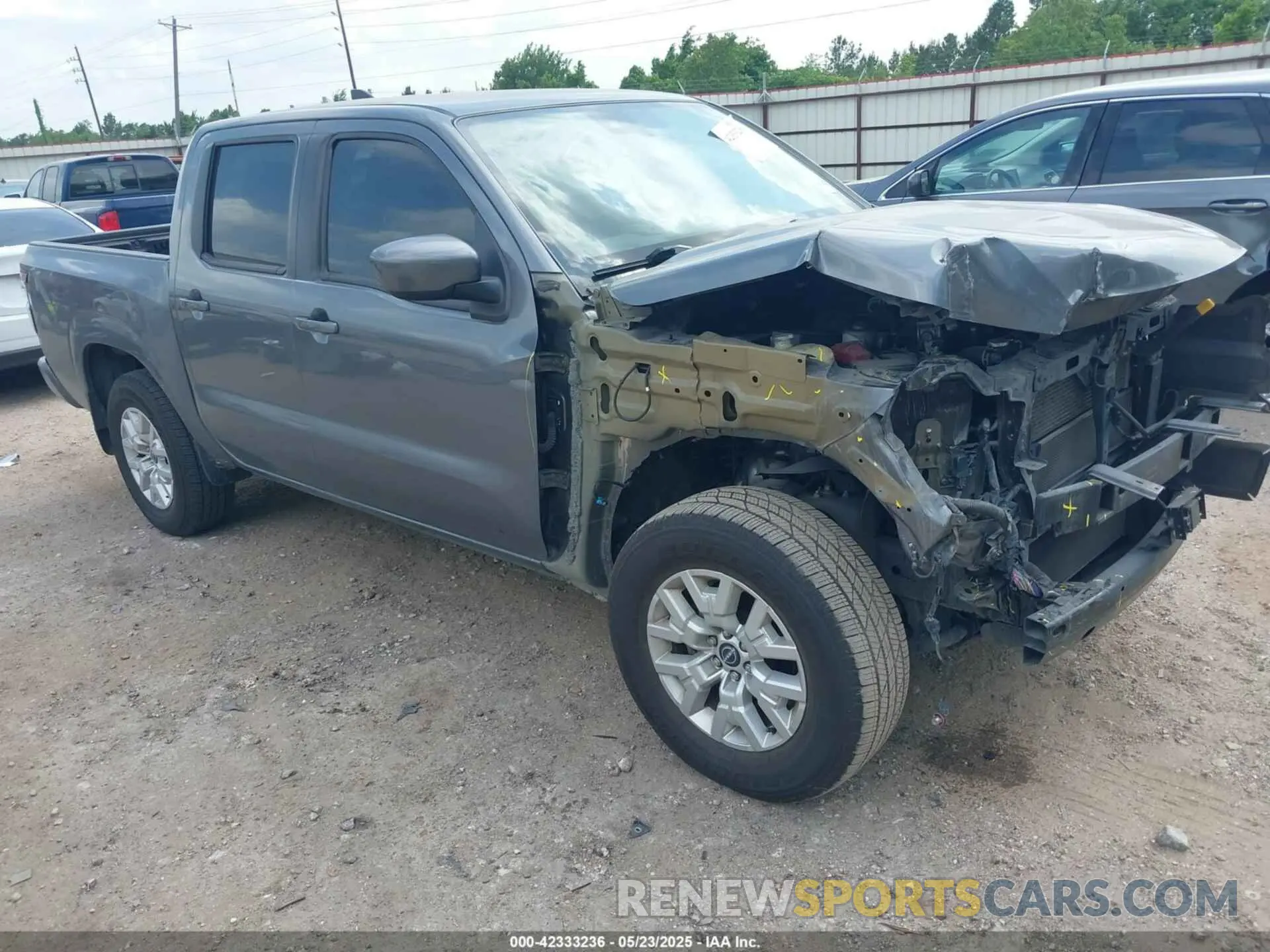 1 Photograph of a damaged car 1N6ED1EJ9NN652592 NISSAN FRONTIER 2022