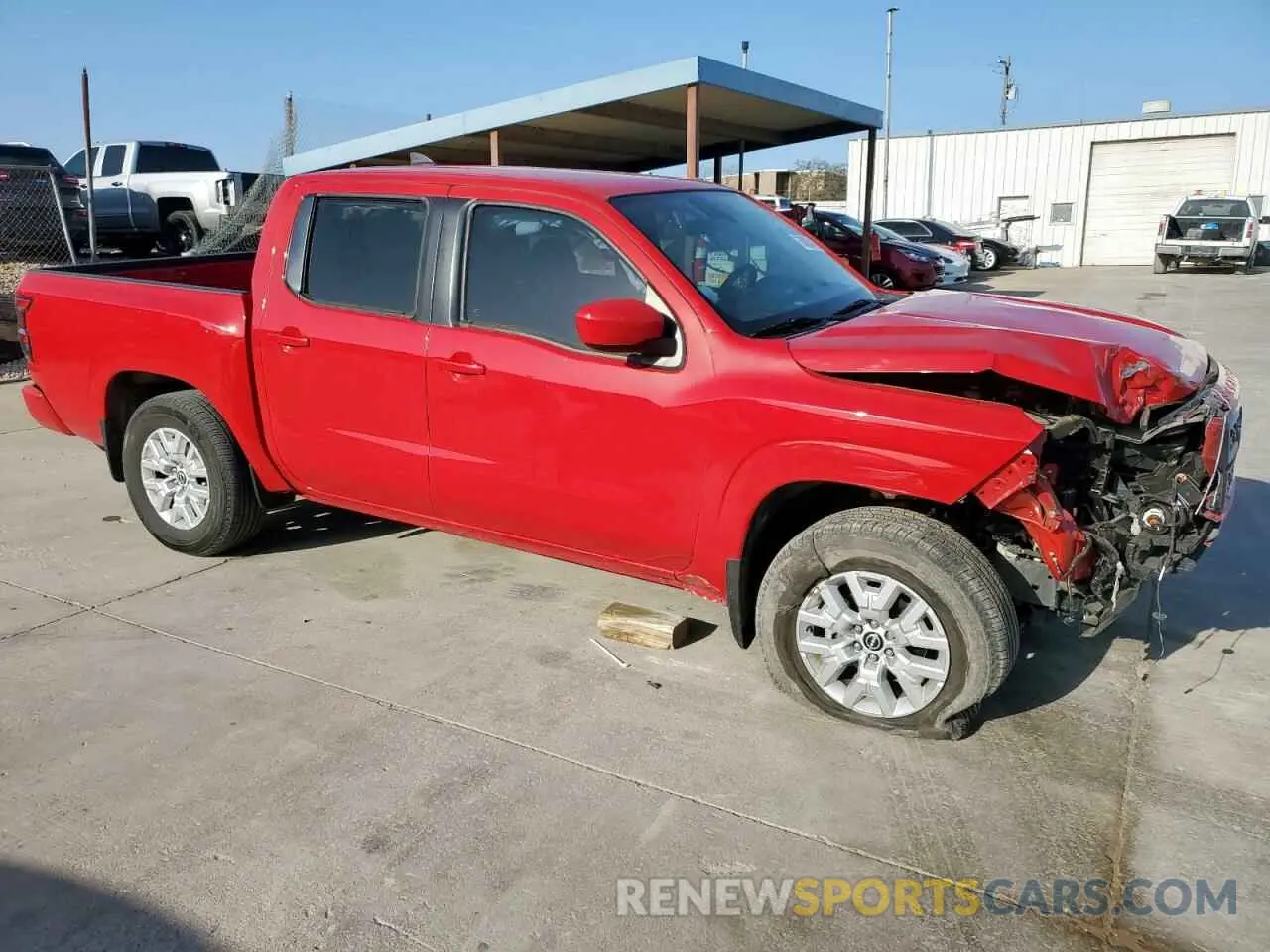 4 Photograph of a damaged car 1N6ED1EJ9NN686466 NISSAN FRONTIER 2022