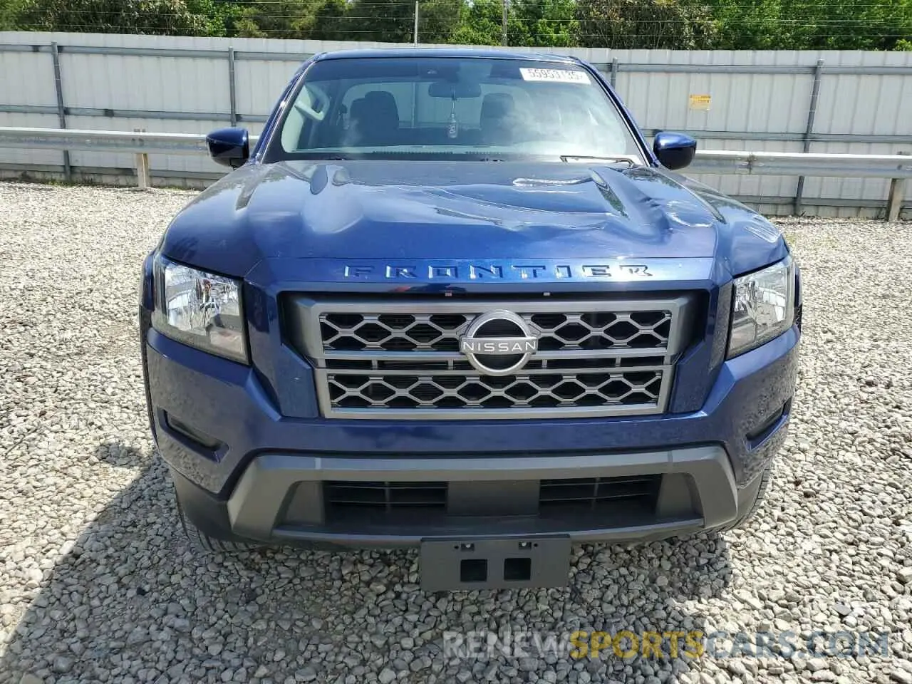 5 Photograph of a damaged car 1N6ED1EJ9NN686872 NISSAN FRONTIER 2022