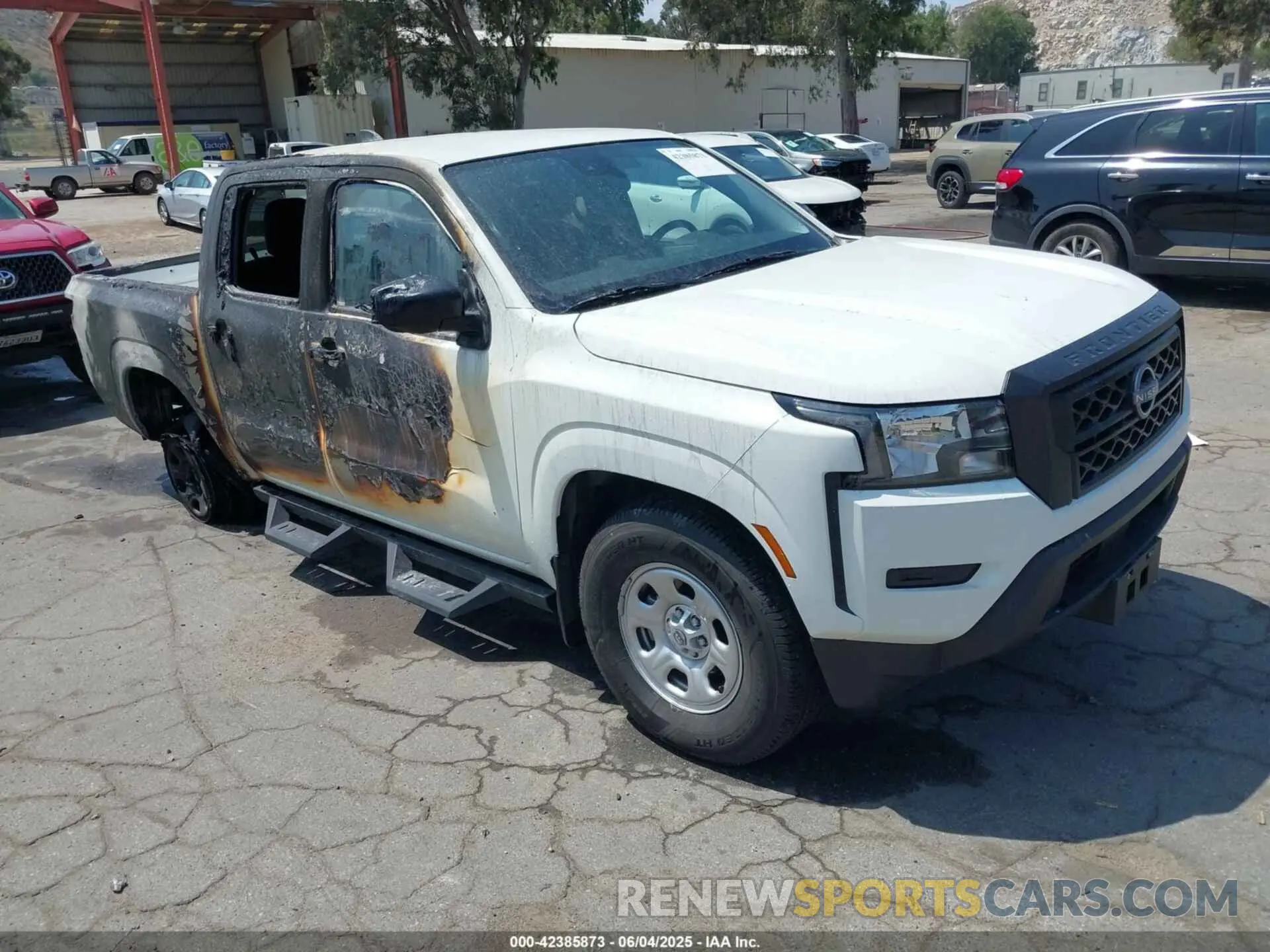 1 Photograph of a damaged car 1N6ED1EJ9NN693417 NISSAN FRONTIER 2022