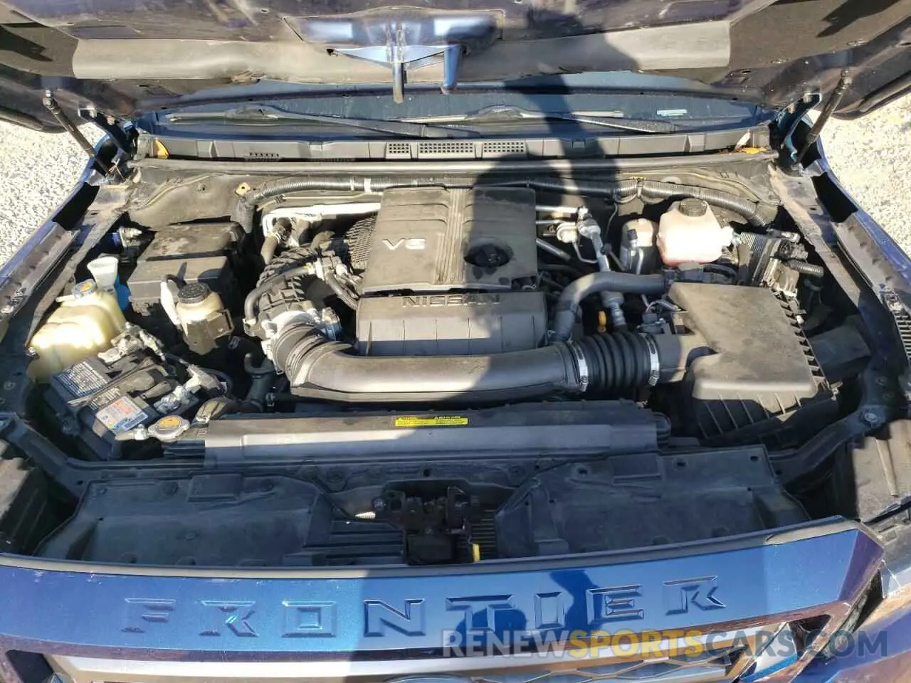 11 Photograph of a damaged car 1N6ED1EJXNN608536 NISSAN FRONTIER 2022