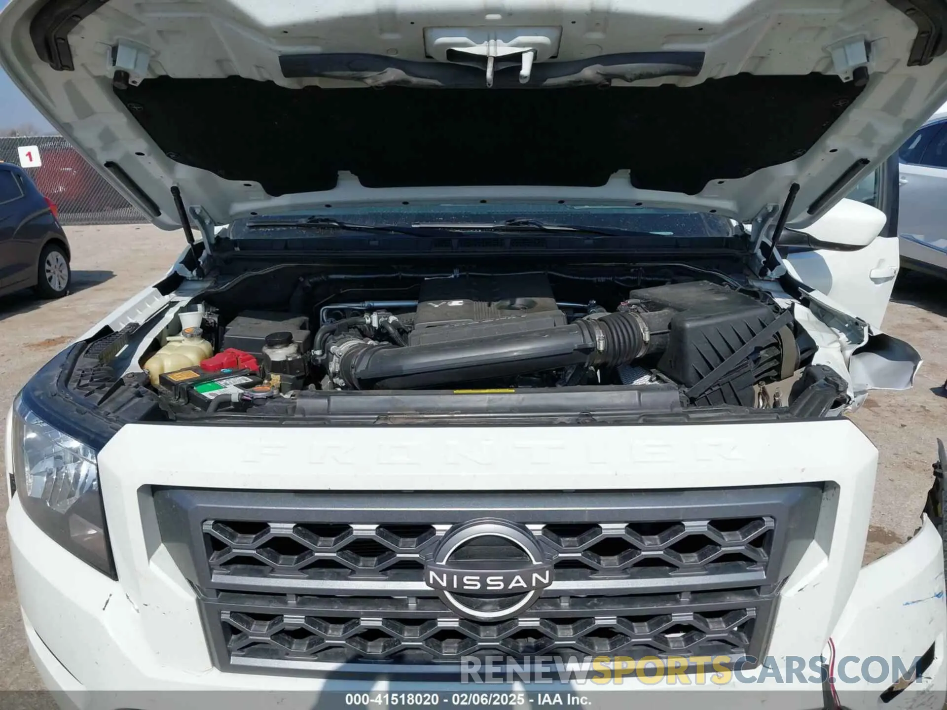 10 Photograph of a damaged car 1N6ED1EJXNN693314 NISSAN FRONTIER 2022