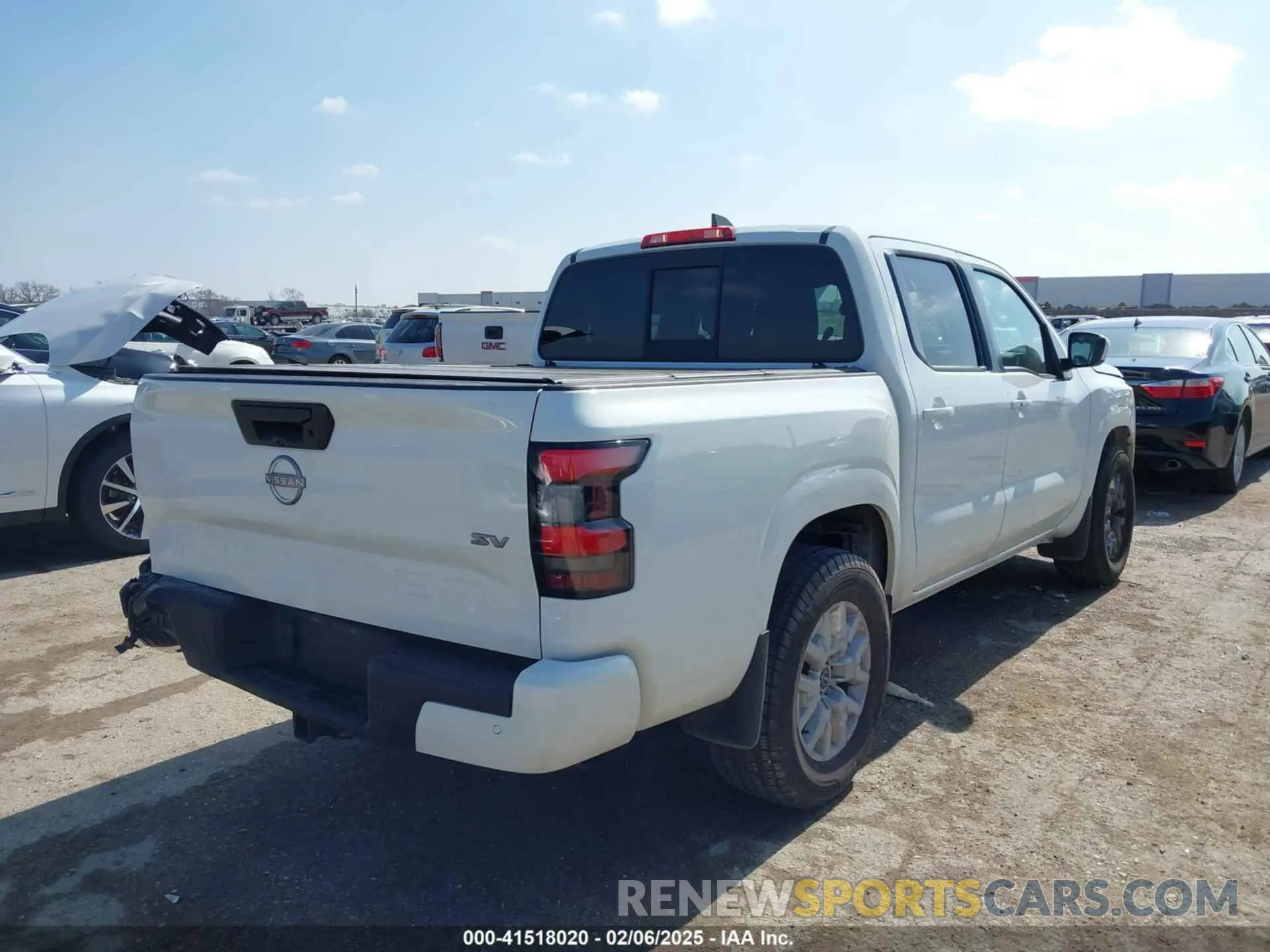 4 Photograph of a damaged car 1N6ED1EJXNN693314 NISSAN FRONTIER 2022