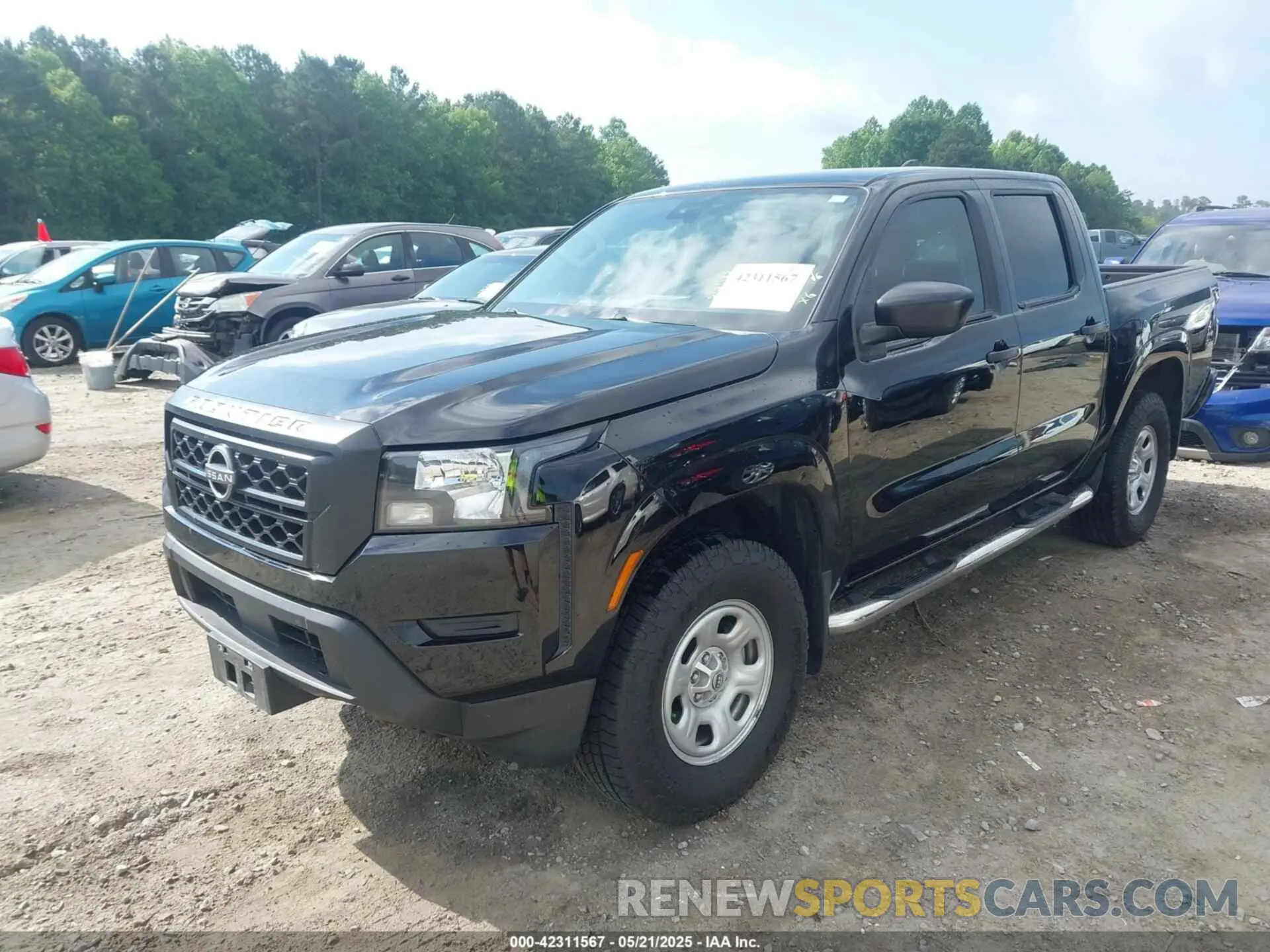 2 Photograph of a damaged car 1N6ED1EK0NN640811 NISSAN FRONTIER 2022