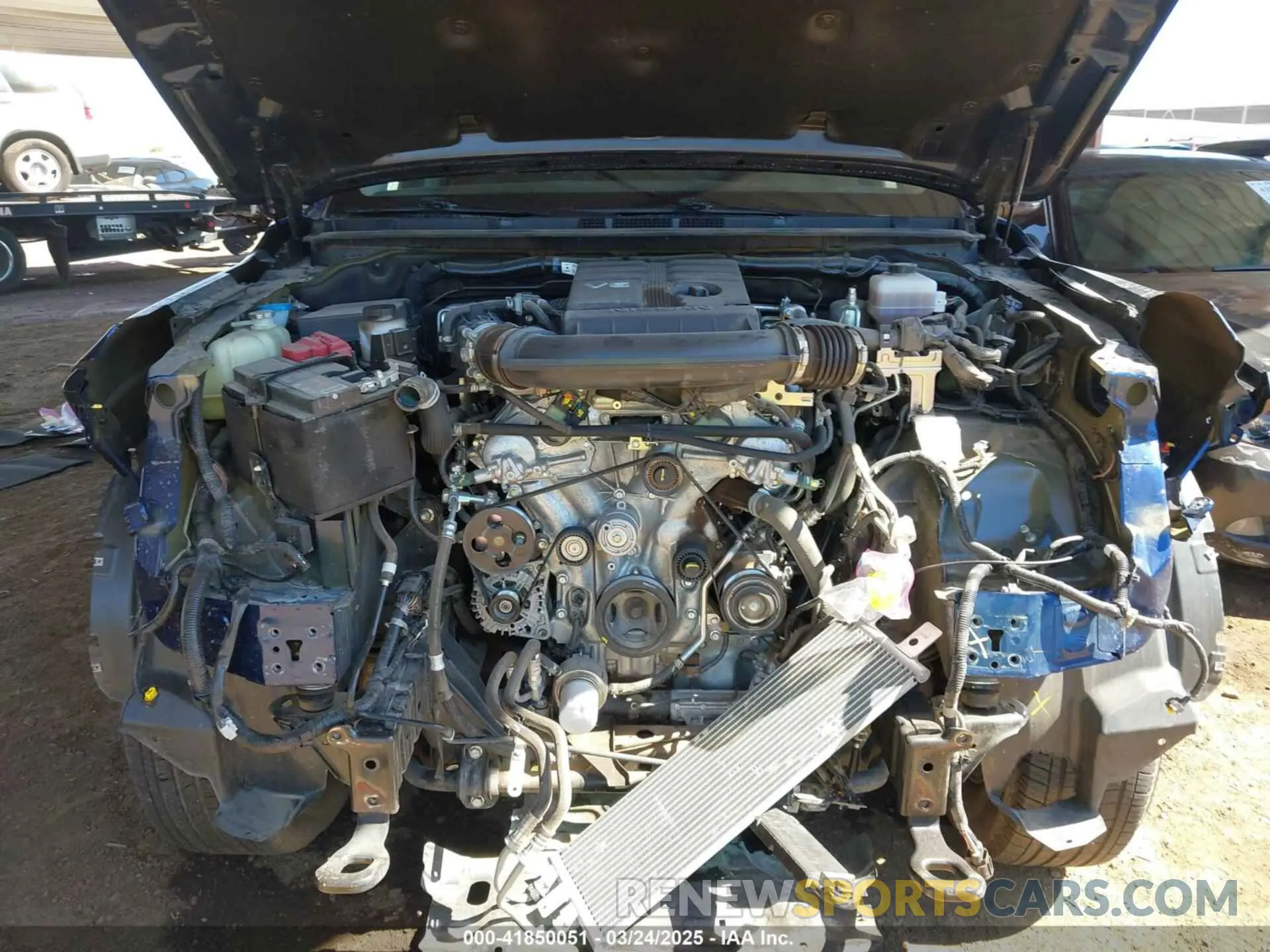 10 Photograph of a damaged car 1N6ED1EK0NN654126 NISSAN FRONTIER 2022