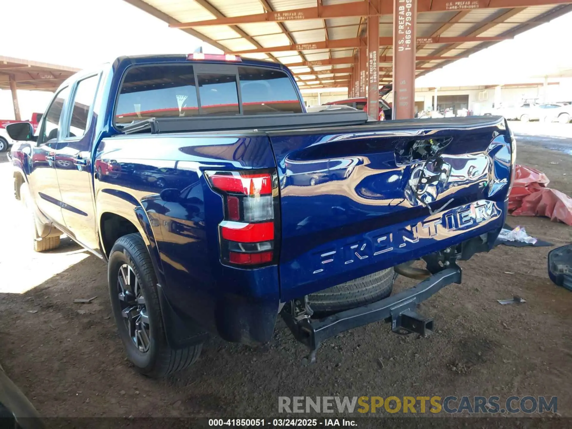 3 Photograph of a damaged car 1N6ED1EK0NN654126 NISSAN FRONTIER 2022