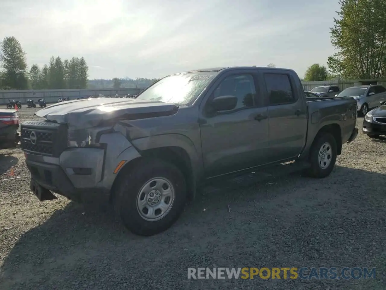 1 Photograph of a damaged car 1N6ED1EK0NN686378 NISSAN FRONTIER 2022