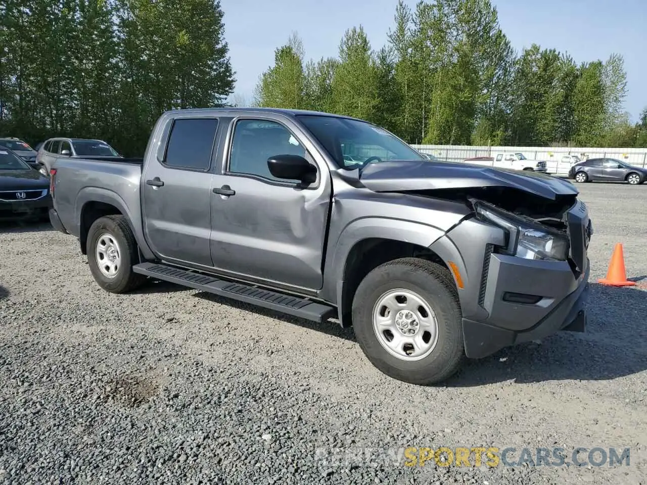 4 Photograph of a damaged car 1N6ED1EK0NN686378 NISSAN FRONTIER 2022