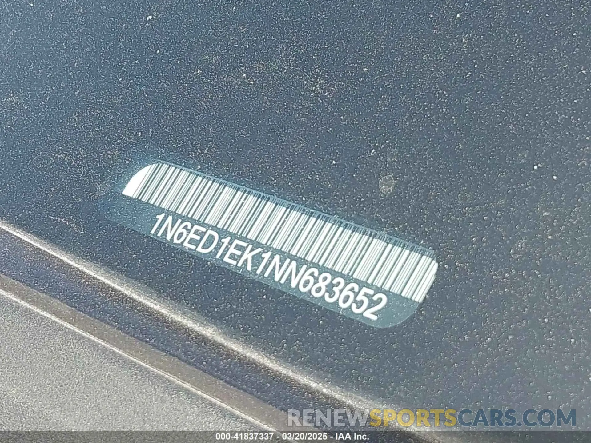 9 Photograph of a damaged car 1N6ED1EK1NN683652 NISSAN FRONTIER 2022