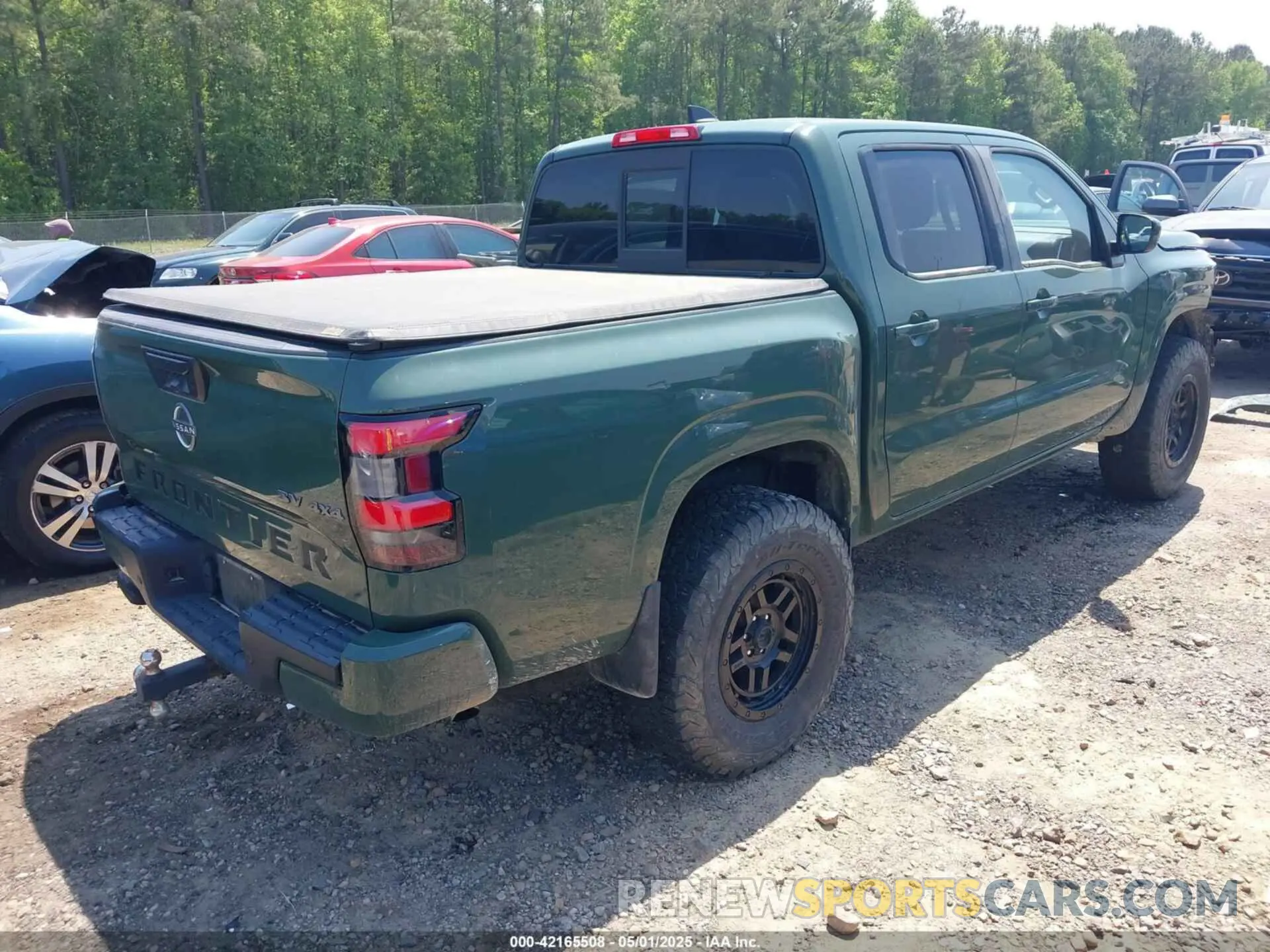 4 Photograph of a damaged car 1N6ED1EK2NN617109 NISSAN FRONTIER 2022