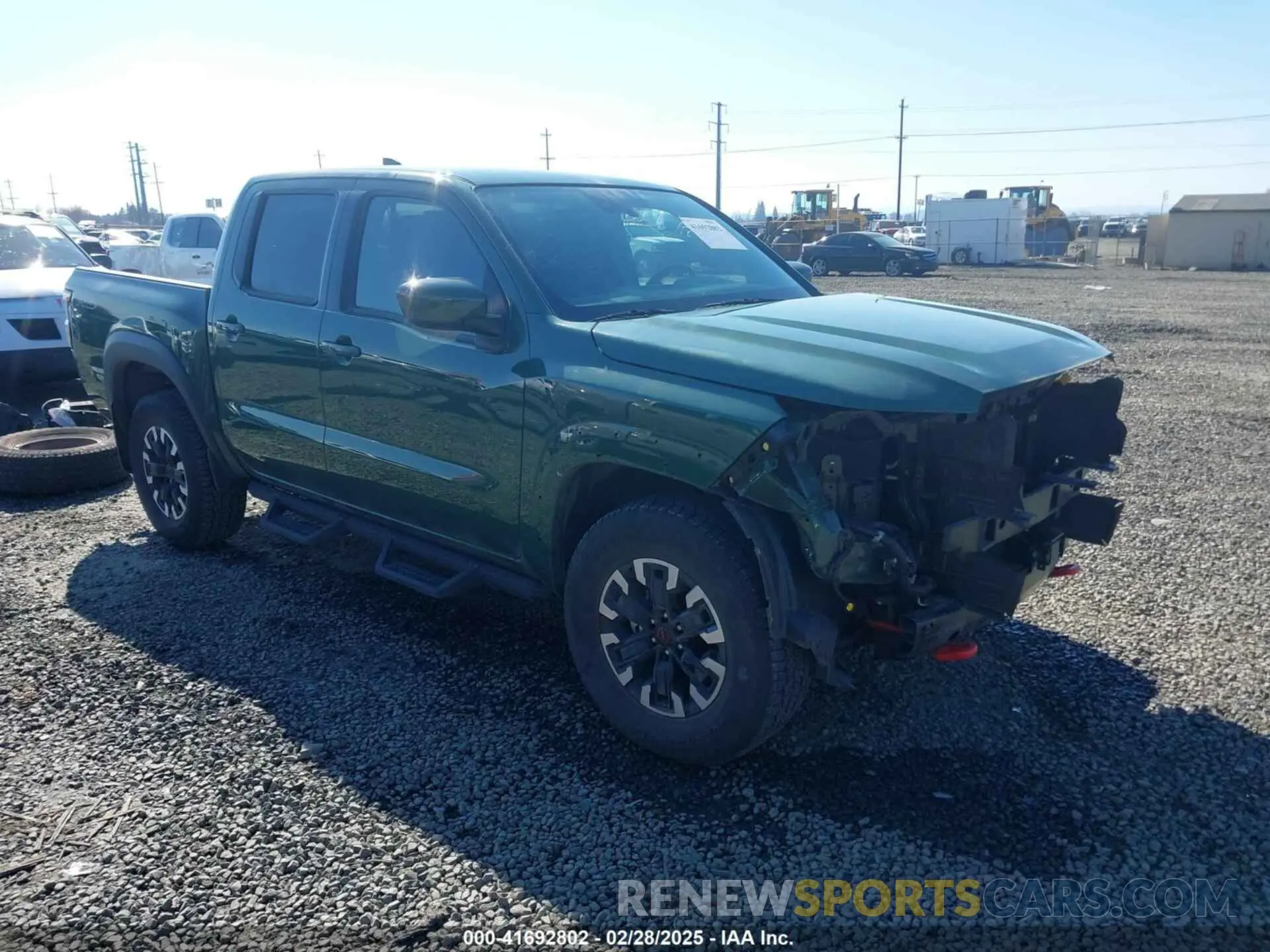 1 Photograph of a damaged car 1N6ED1EK2NN665404 NISSAN FRONTIER 2022