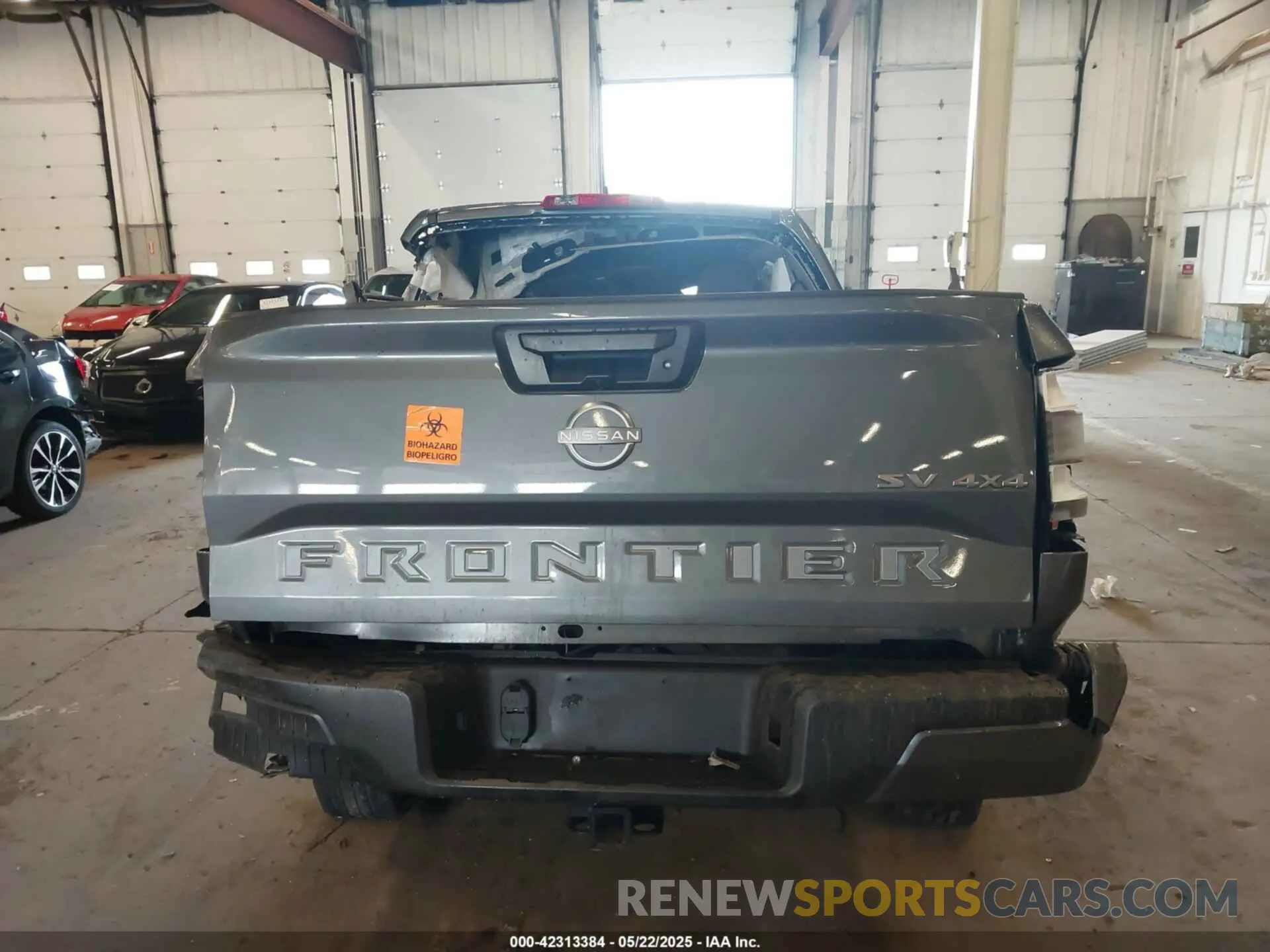 15 Photograph of a damaged car 1N6ED1EK2NN678167 NISSAN FRONTIER 2022