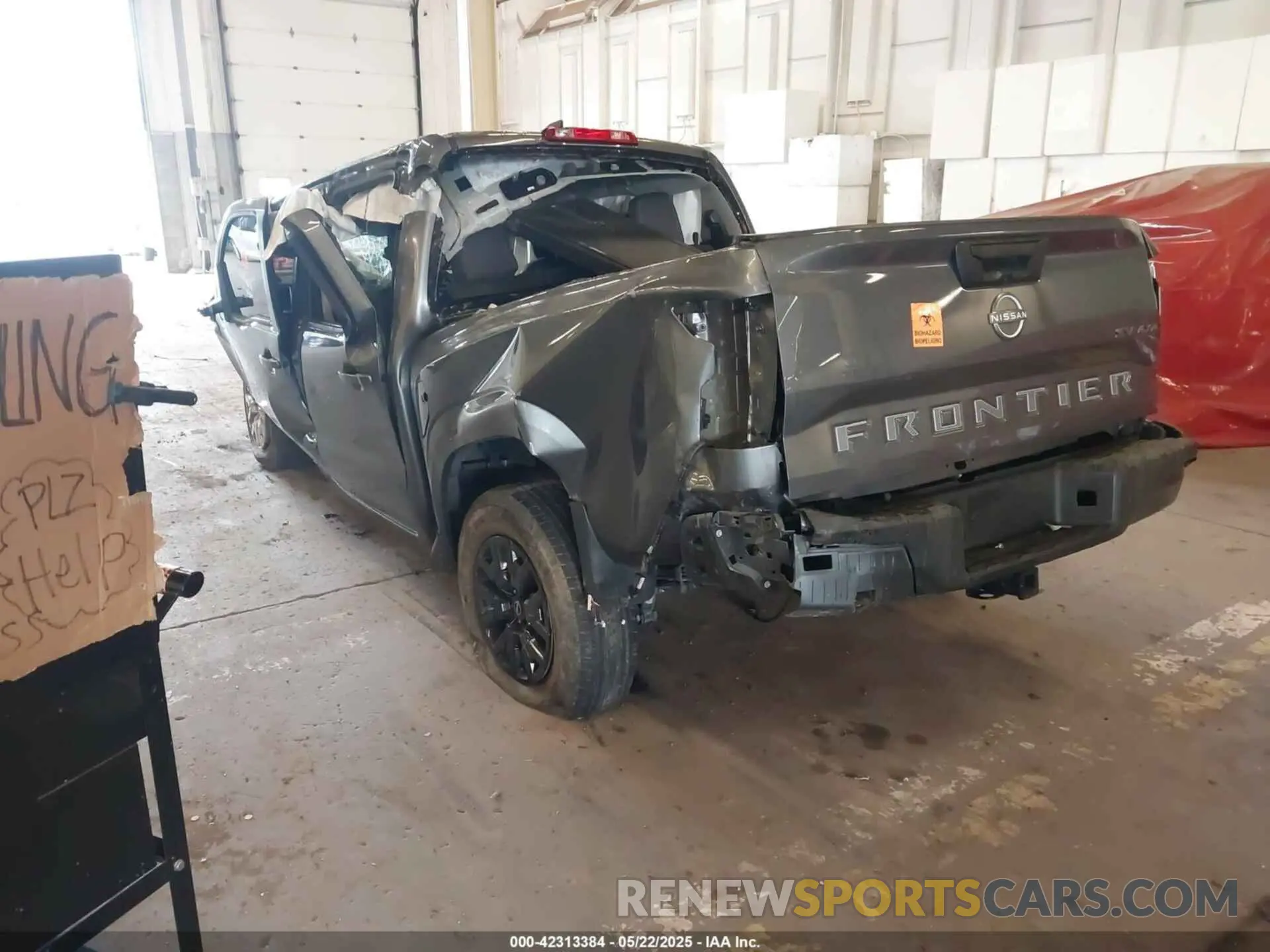 3 Photograph of a damaged car 1N6ED1EK2NN678167 NISSAN FRONTIER 2022