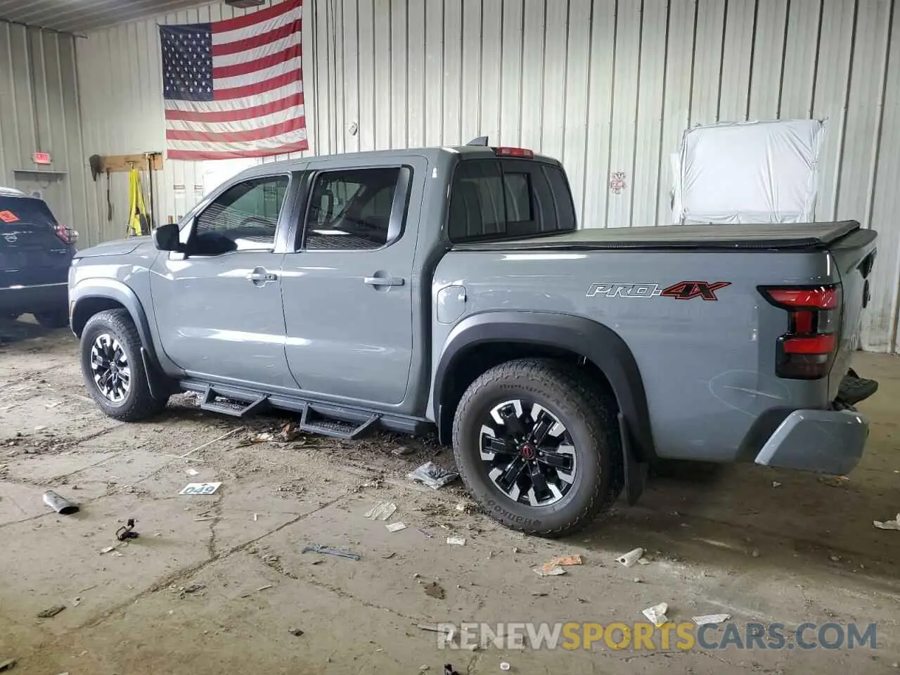 2 Photograph of a damaged car 1N6ED1EK4NN674895 NISSAN FRONTIER 2022
