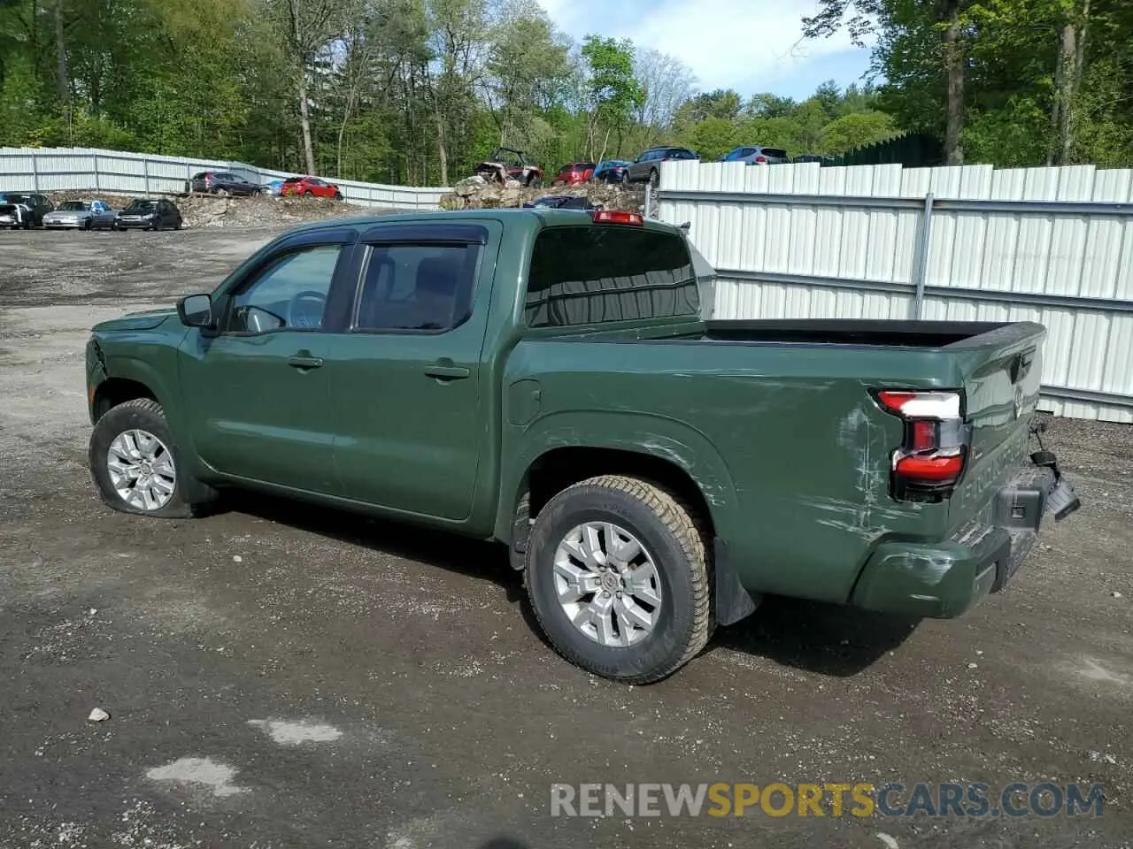 2 Photograph of a damaged car 1N6ED1EK4NN687307 NISSAN FRONTIER 2022