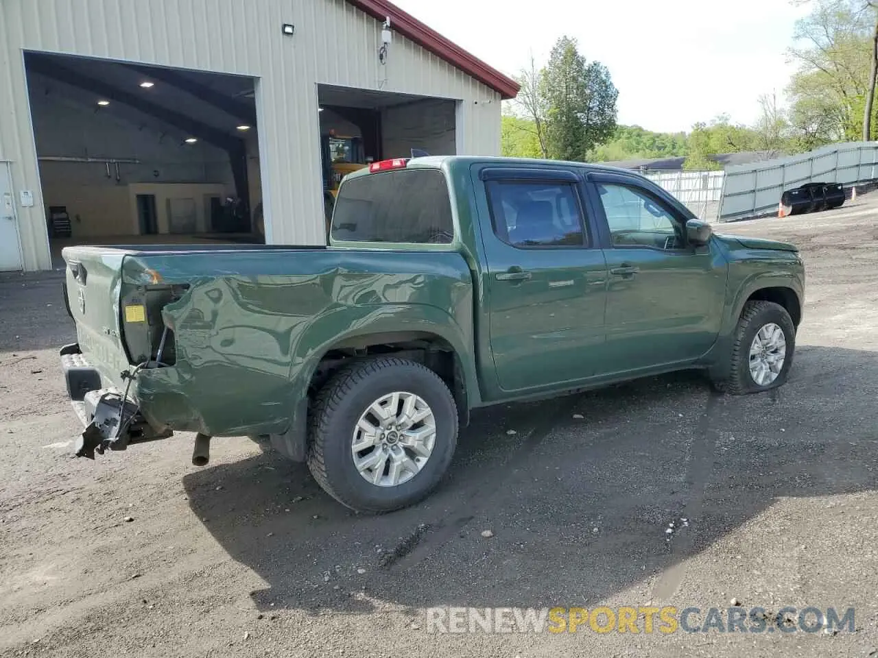 3 Photograph of a damaged car 1N6ED1EK4NN687307 NISSAN FRONTIER 2022
