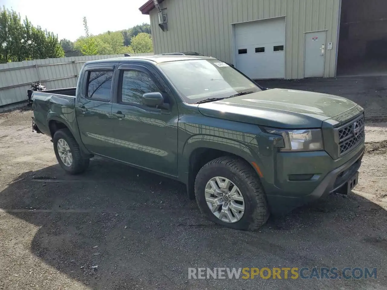 4 Photograph of a damaged car 1N6ED1EK4NN687307 NISSAN FRONTIER 2022