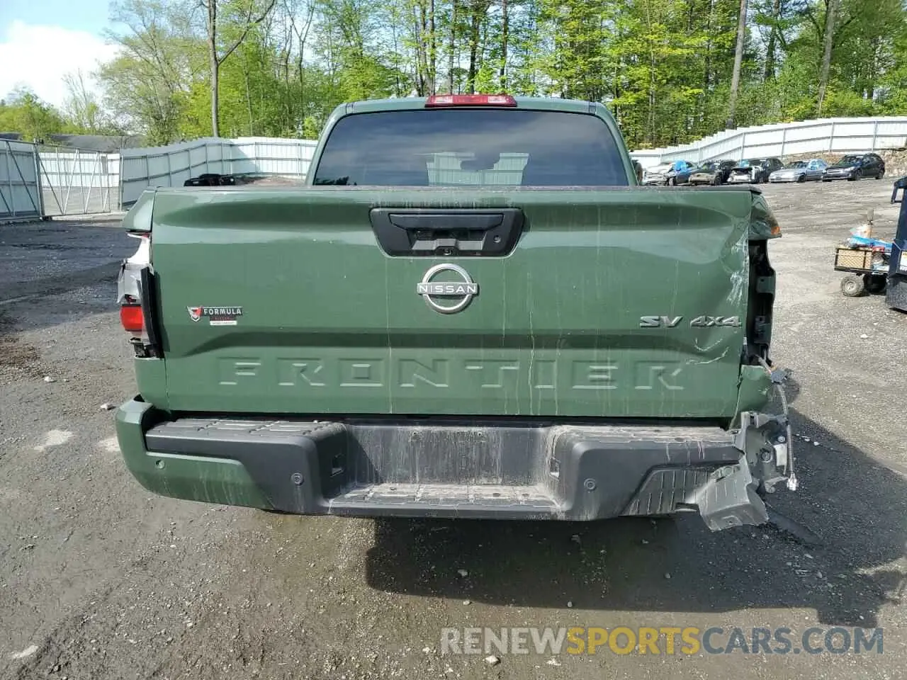 6 Photograph of a damaged car 1N6ED1EK4NN687307 NISSAN FRONTIER 2022