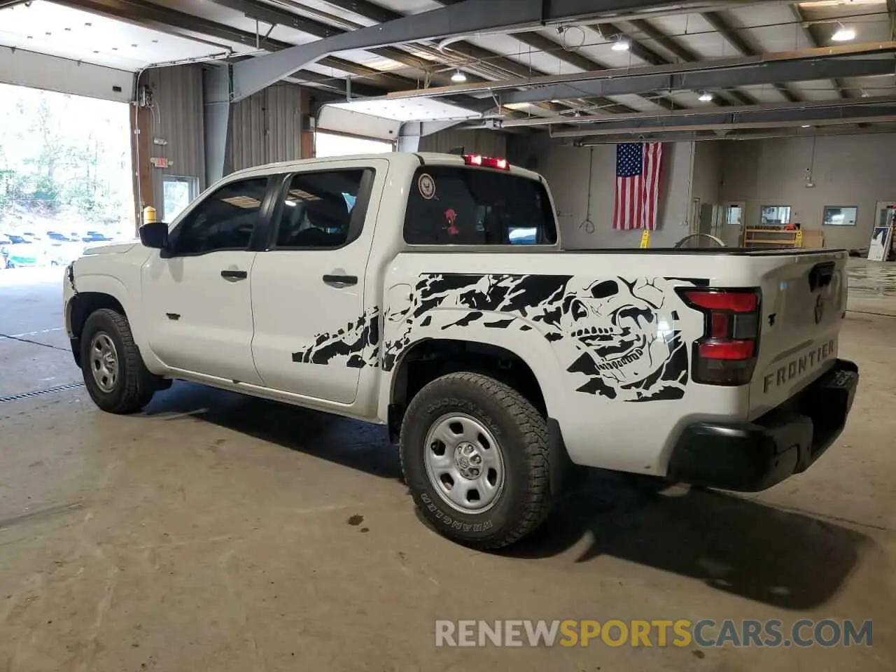 2 Photograph of a damaged car 1N6ED1EK5NN610056 NISSAN FRONTIER 2022