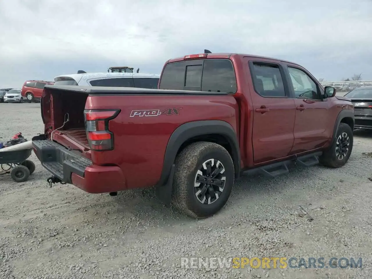 3 Photograph of a damaged car 1N6ED1EK5NN615354 NISSAN FRONTIER 2022