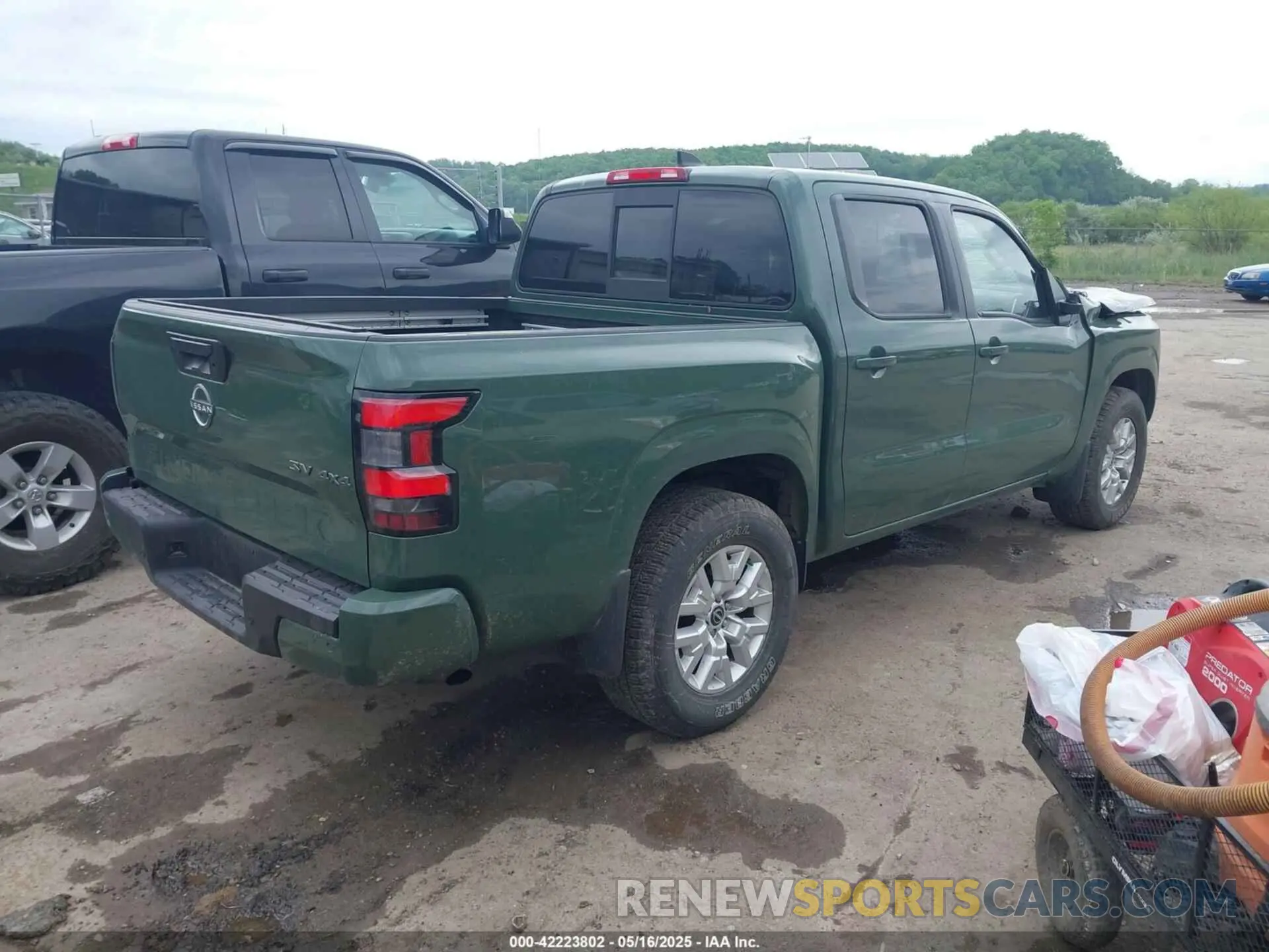 4 Photograph of a damaged car 1N6ED1EK6NN603200 NISSAN FRONTIER 2022