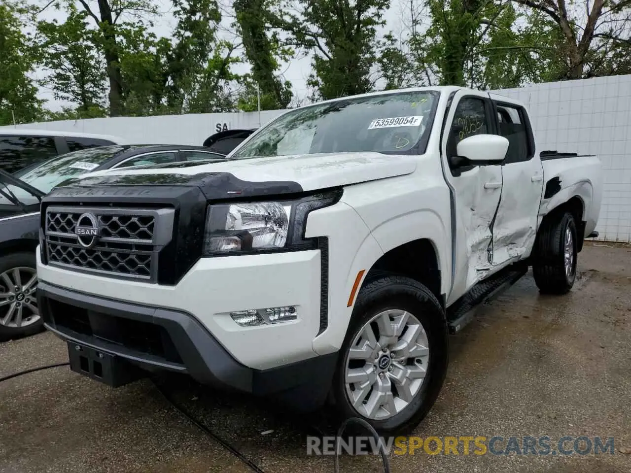 1 Photograph of a damaged car 1N6ED1EK6NN646015 NISSAN FRONTIER 2022