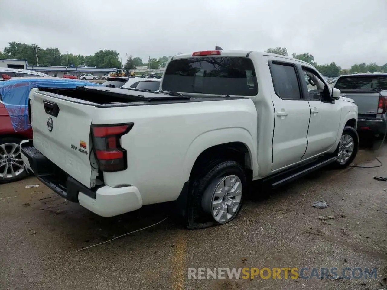 3 Photograph of a damaged car 1N6ED1EK6NN646015 NISSAN FRONTIER 2022