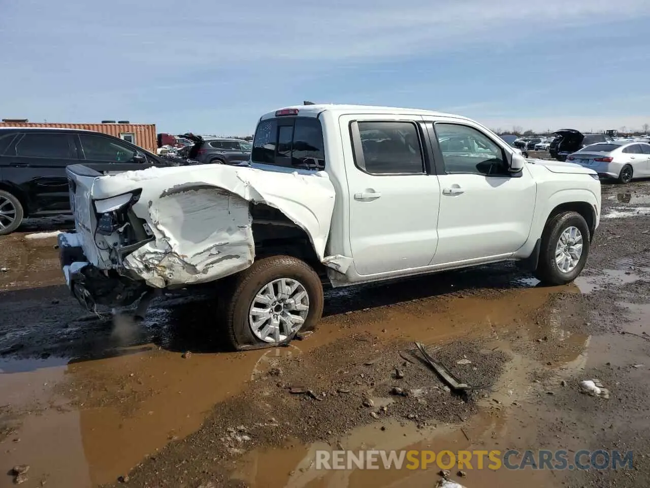 3 Photograph of a damaged car 1N6ED1EK7NN606722 NISSAN FRONTIER 2022