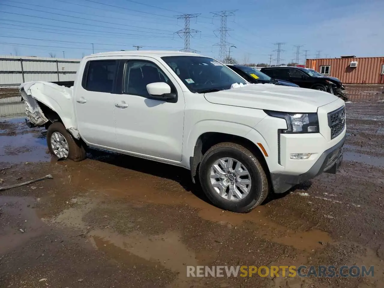 4 Photograph of a damaged car 1N6ED1EK7NN606722 NISSAN FRONTIER 2022