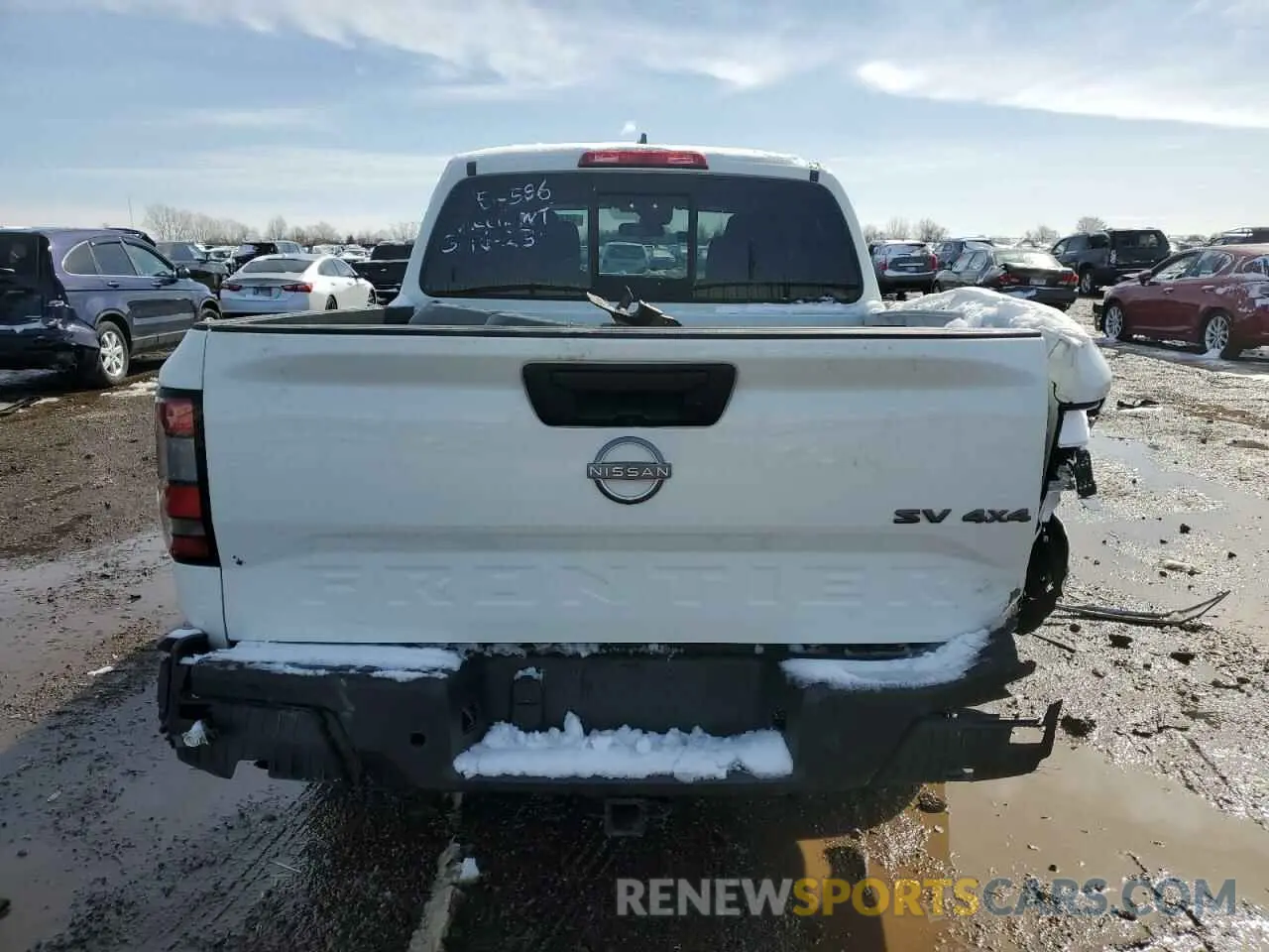 6 Photograph of a damaged car 1N6ED1EK7NN606722 NISSAN FRONTIER 2022