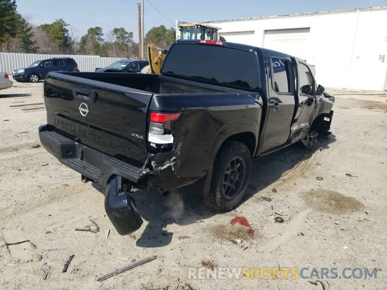 3 Photograph of a damaged car 1N6ED1EK7NN654818 NISSAN FRONTIER 2022