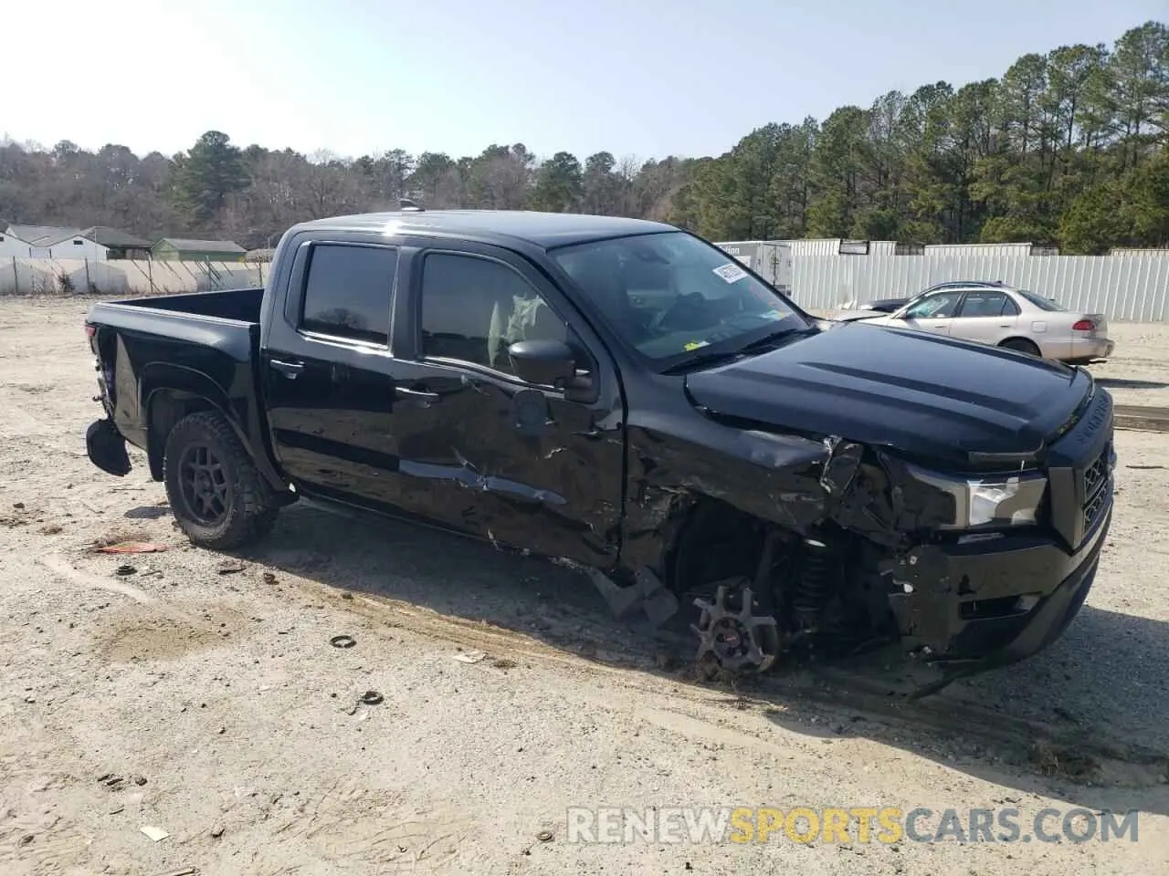 4 Photograph of a damaged car 1N6ED1EK7NN654818 NISSAN FRONTIER 2022