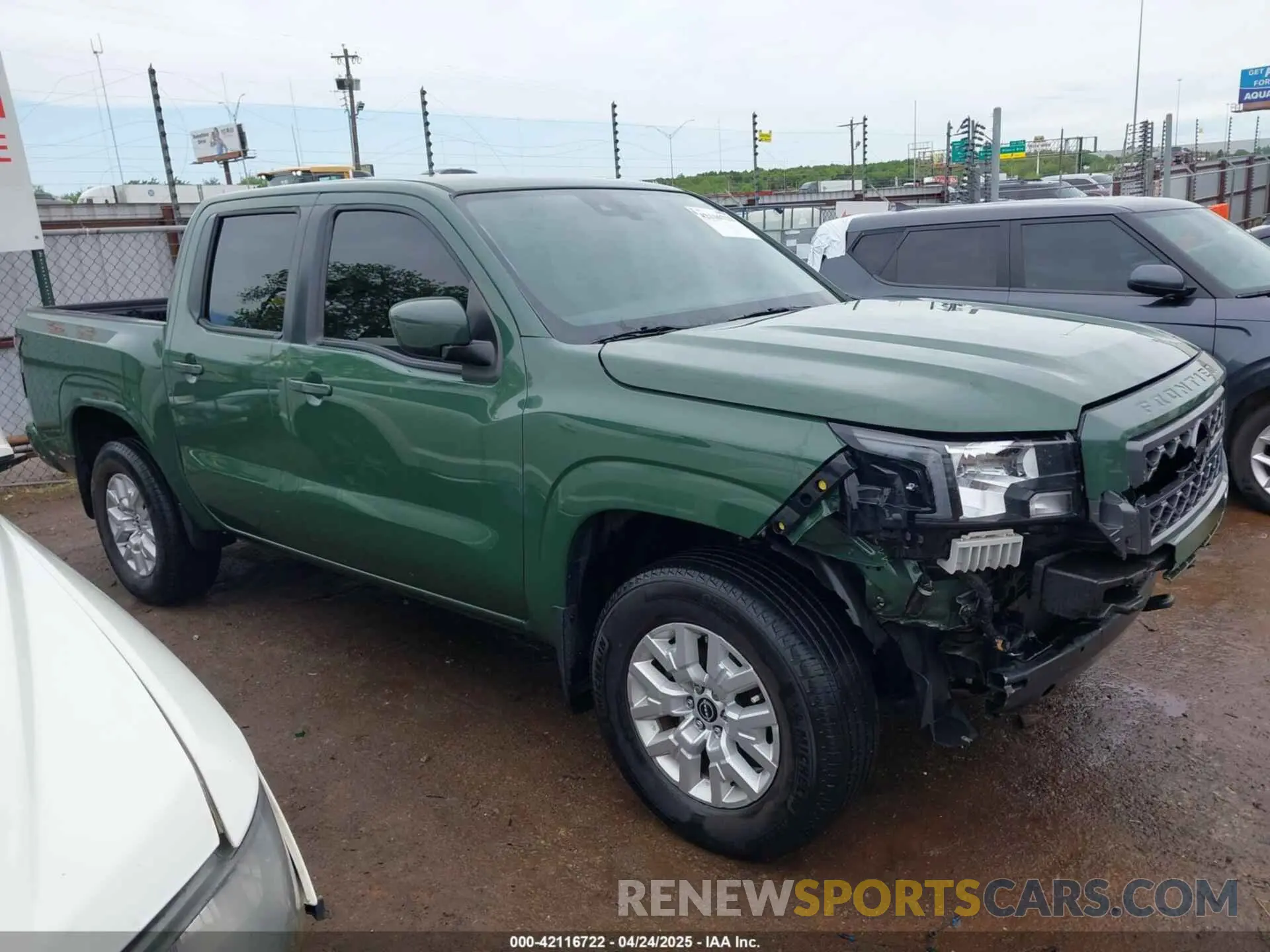 13 Photograph of a damaged car 1N6ED1EK7NN663549 NISSAN FRONTIER 2022
