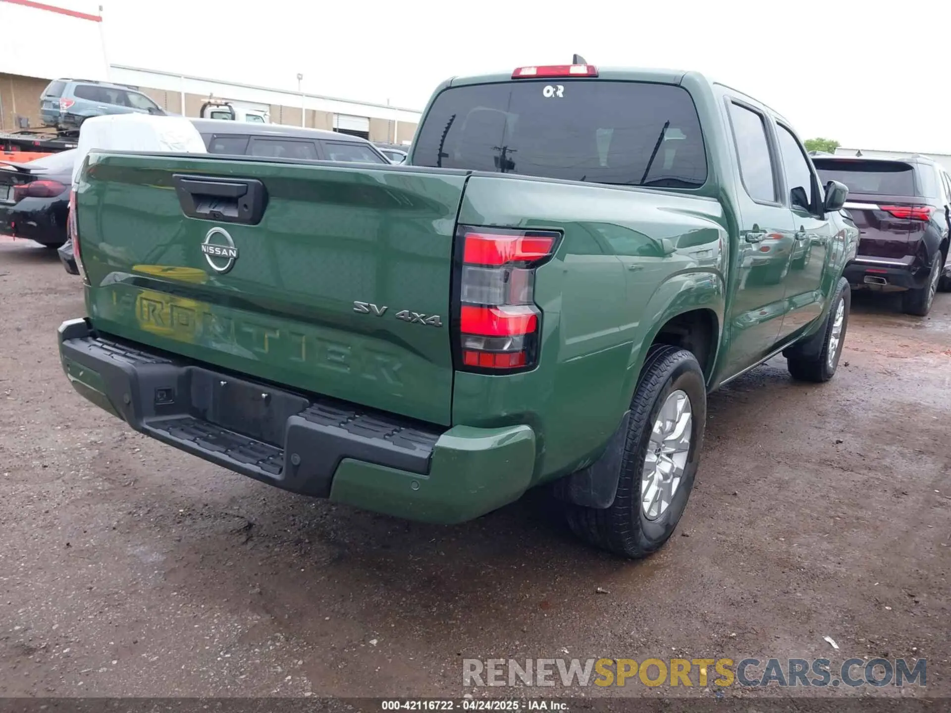 4 Photograph of a damaged car 1N6ED1EK7NN663549 NISSAN FRONTIER 2022