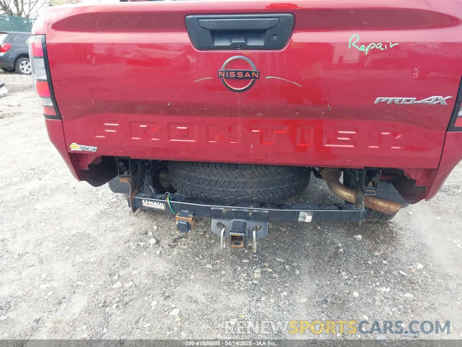 6 Photograph of a damaged car 1N6ED1EK7NN674857 NISSAN FRONTIER 2022