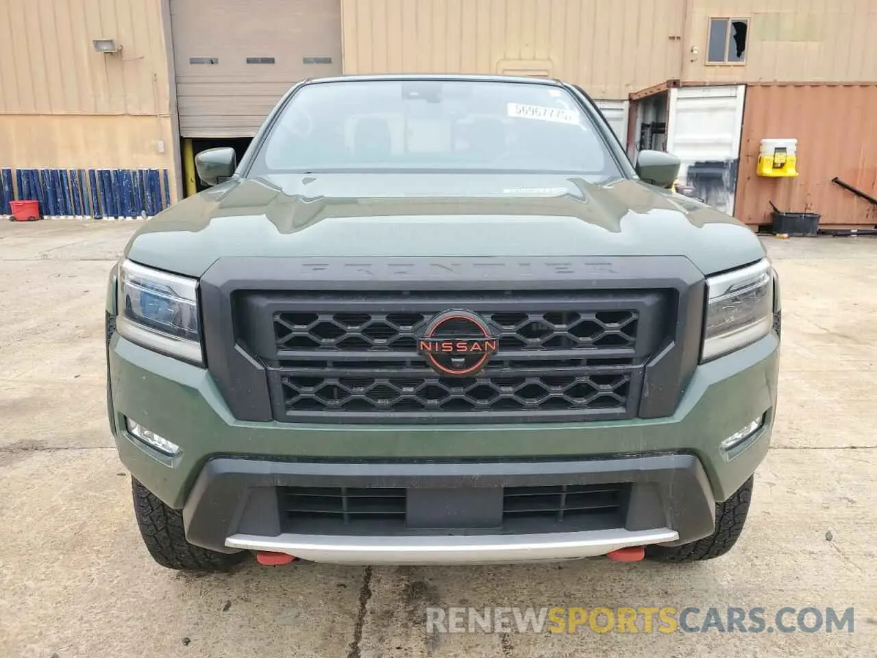 5 Photograph of a damaged car 1N6ED1EKXNN602213 NISSAN FRONTIER 2022