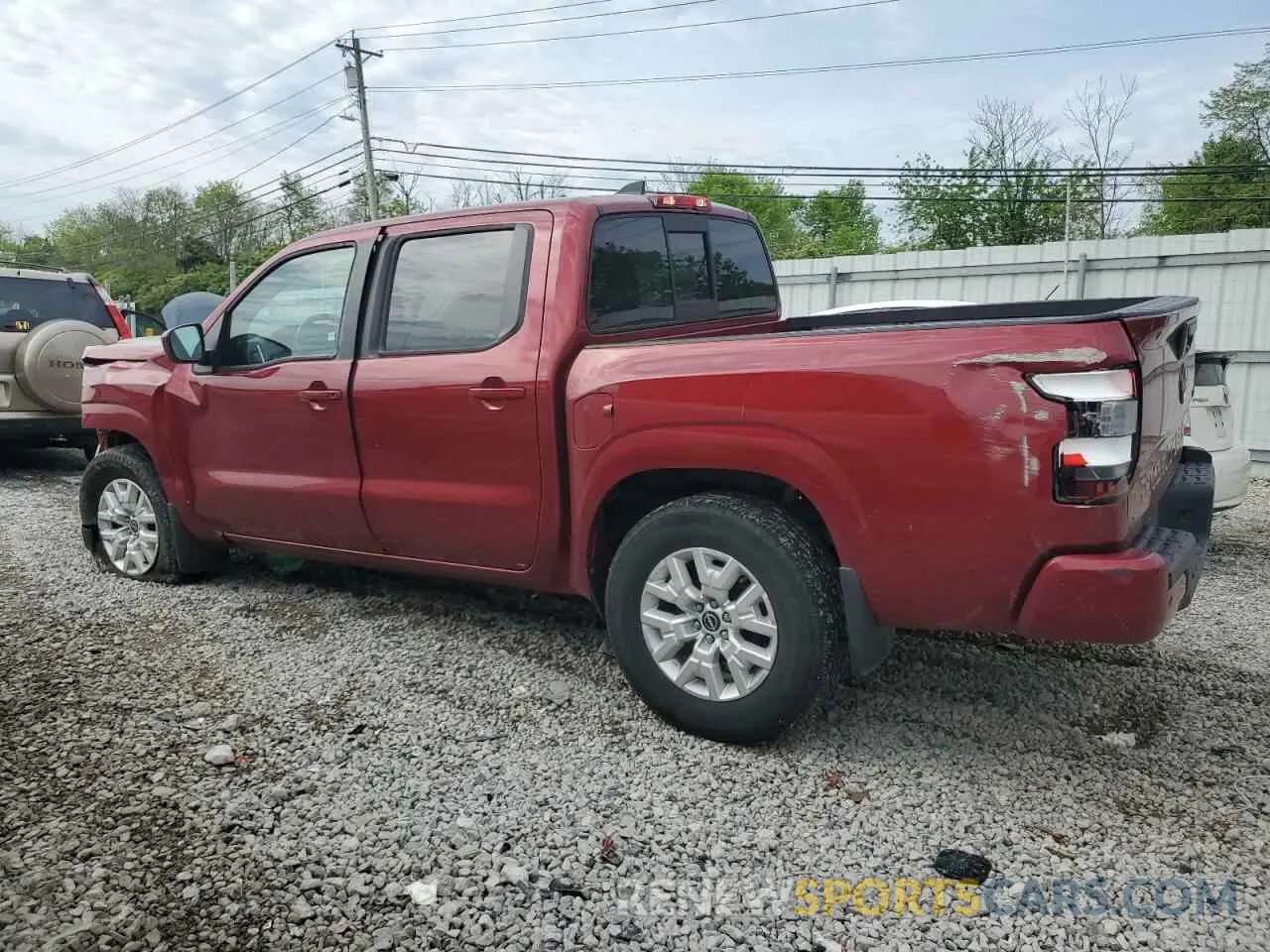 2 Photograph of a damaged car 1N6ED1EKXNN627399 NISSAN FRONTIER 2022