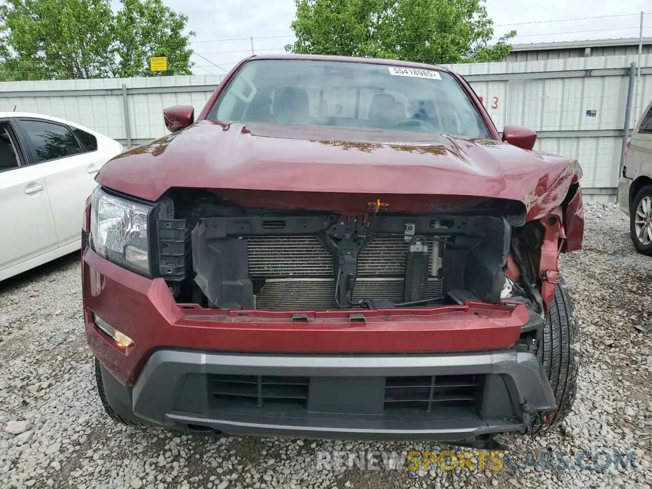5 Photograph of a damaged car 1N6ED1EKXNN627399 NISSAN FRONTIER 2022
